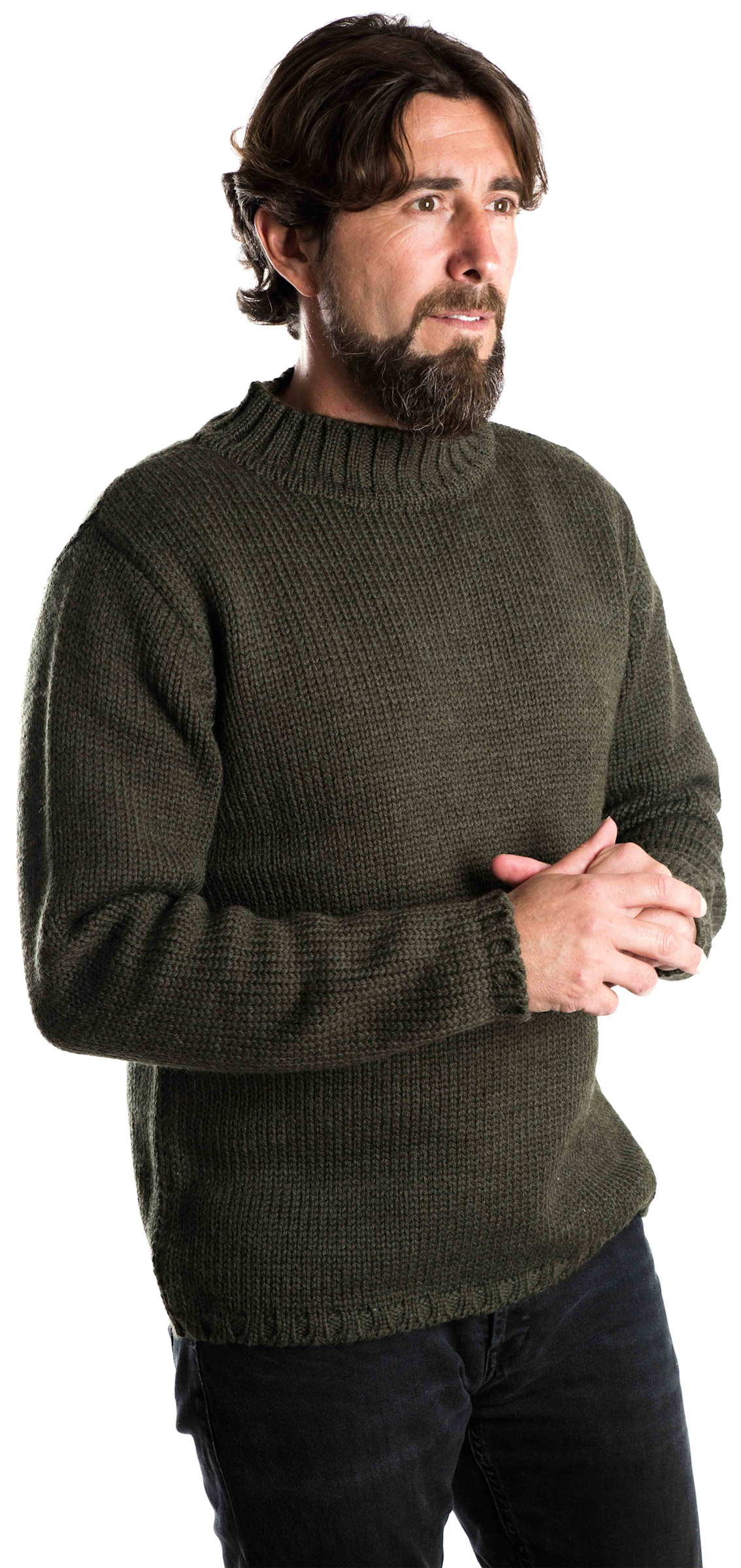 Poul Sweater High Neck Fuza Wool herre