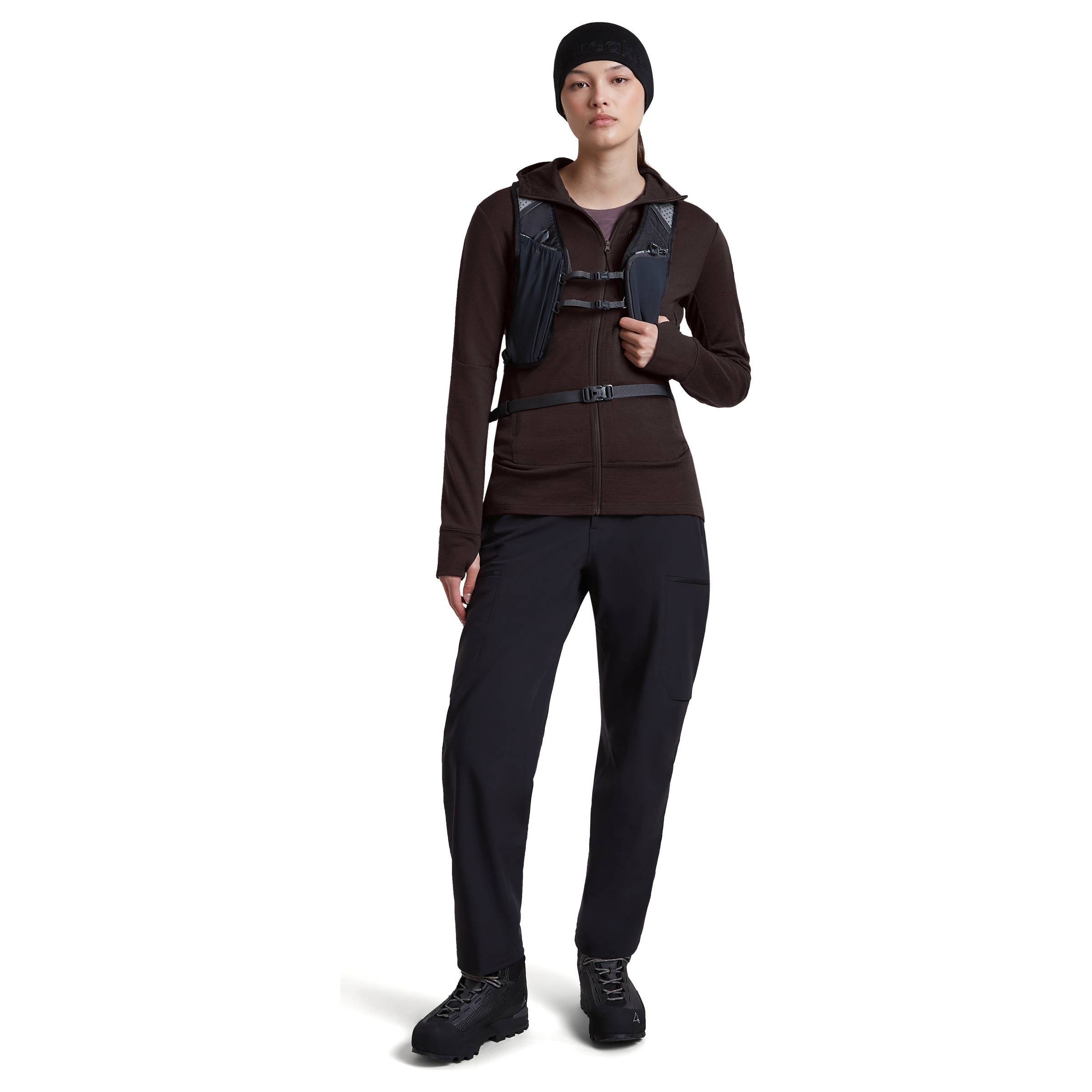 Merino 260 Quantum IV LS Zip Hoodie Dame