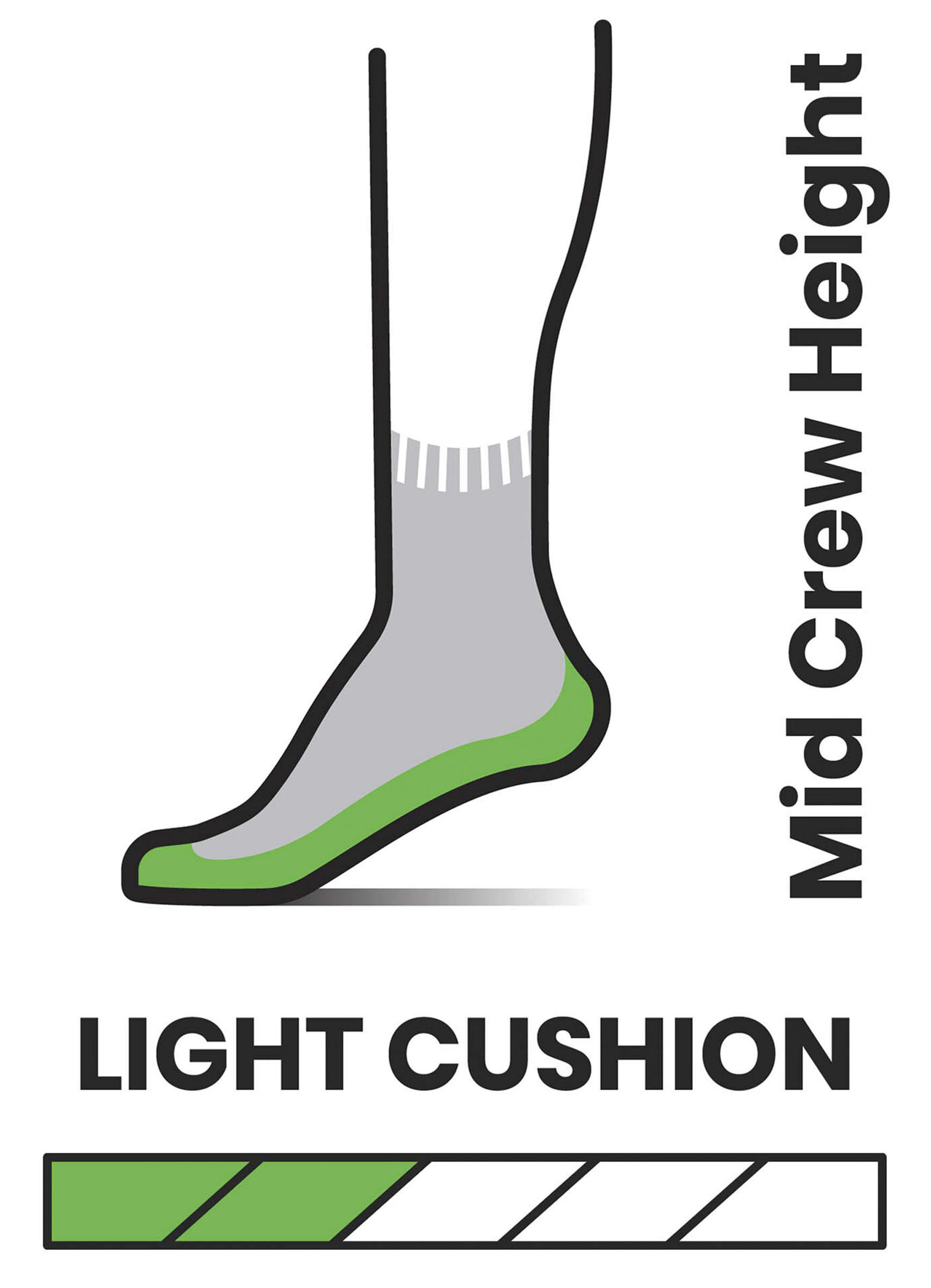 Performance Hike Light Mid Crew