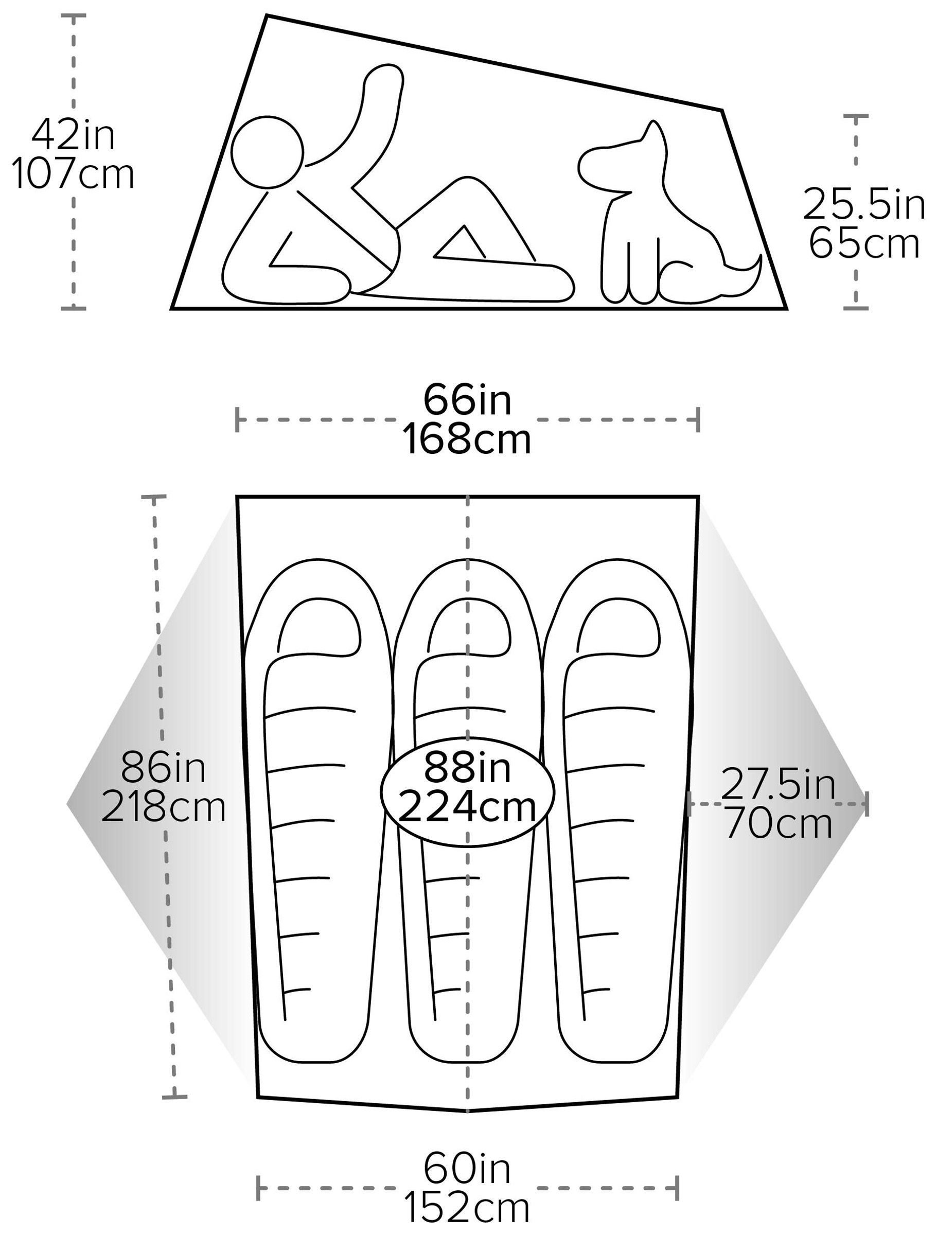 Tiger Wall UL3, 3-Personers Telt