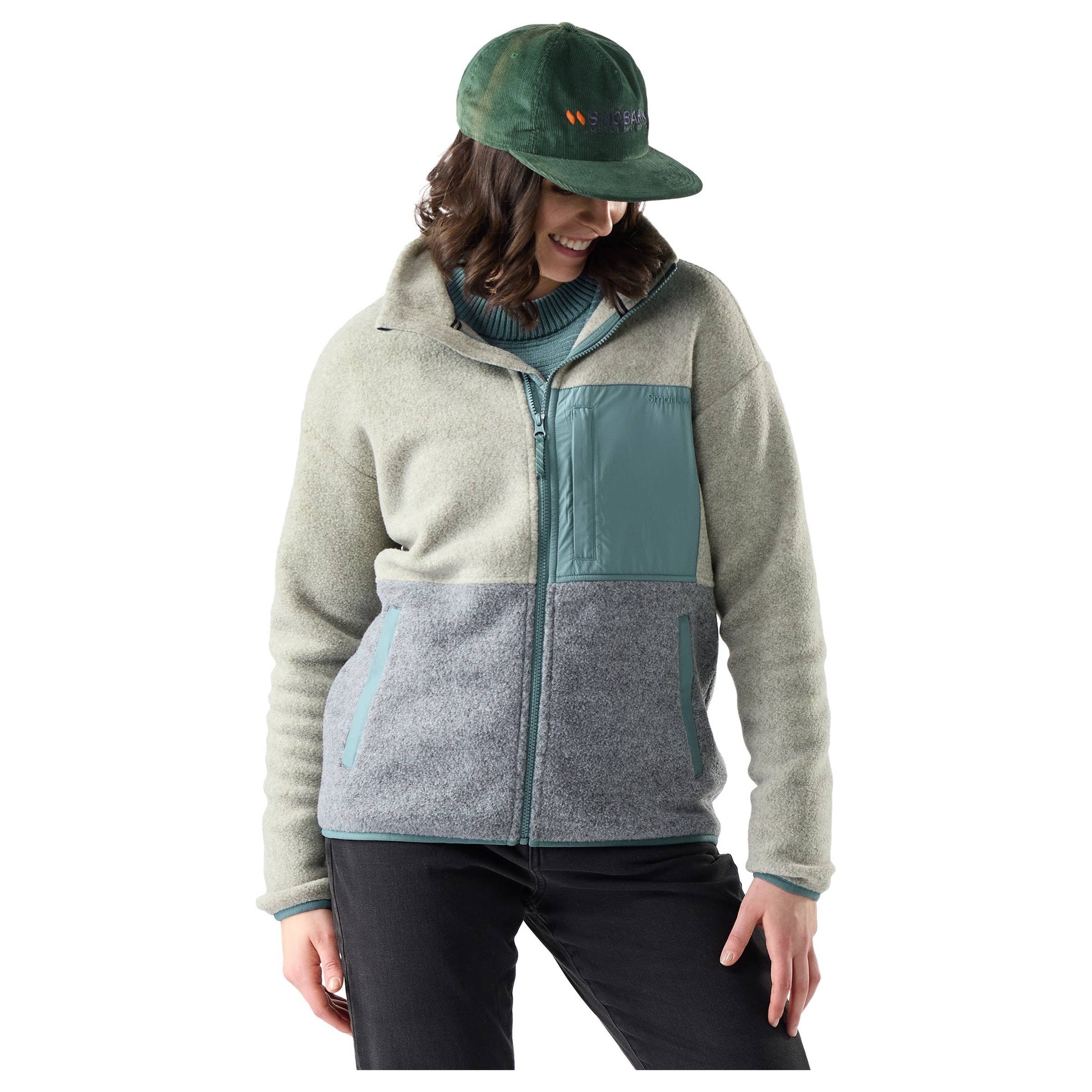 Second Cut Fleece Jacket Dame SmartWool dame