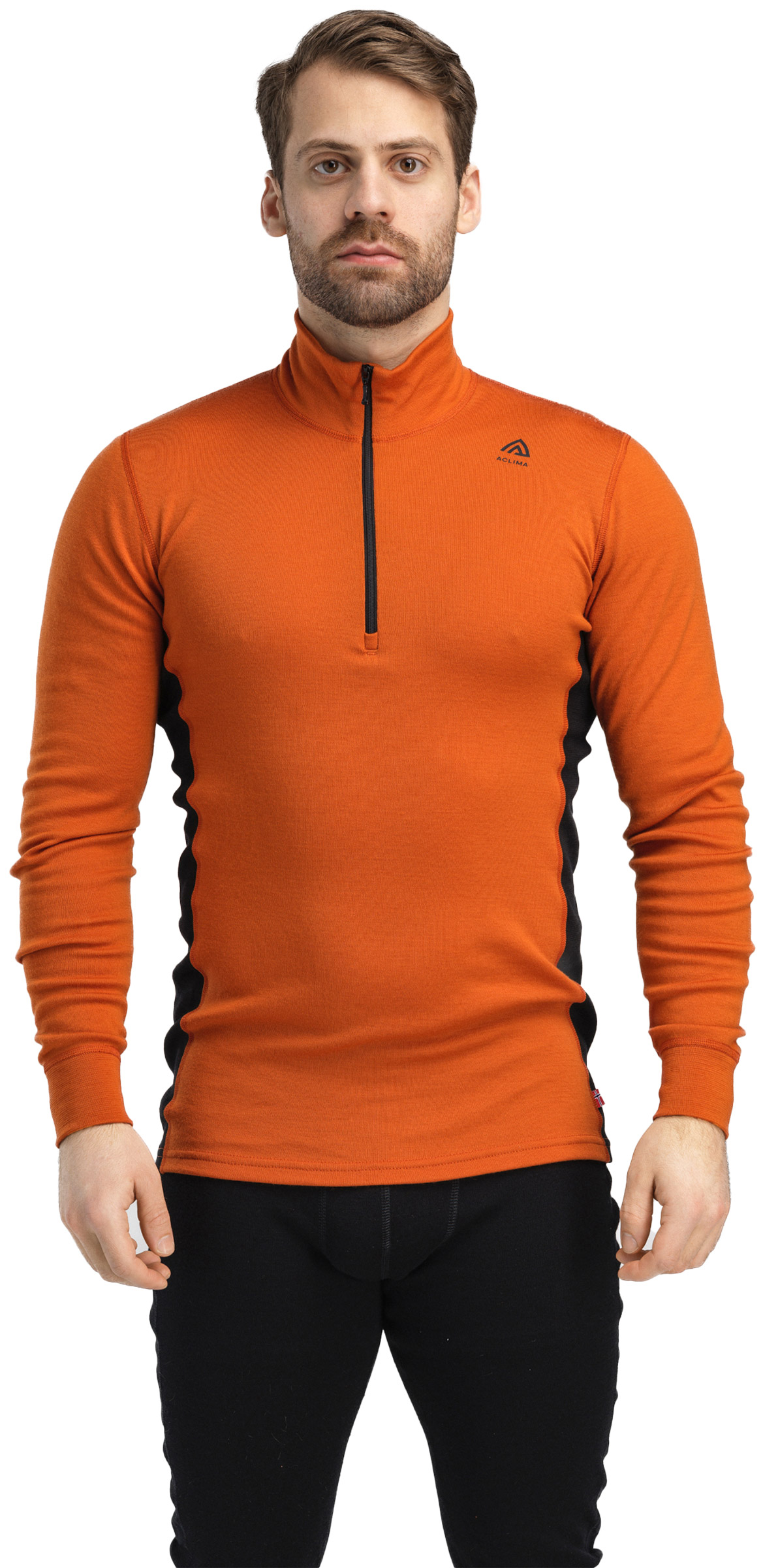 WarmWool Mock Neck with Zip