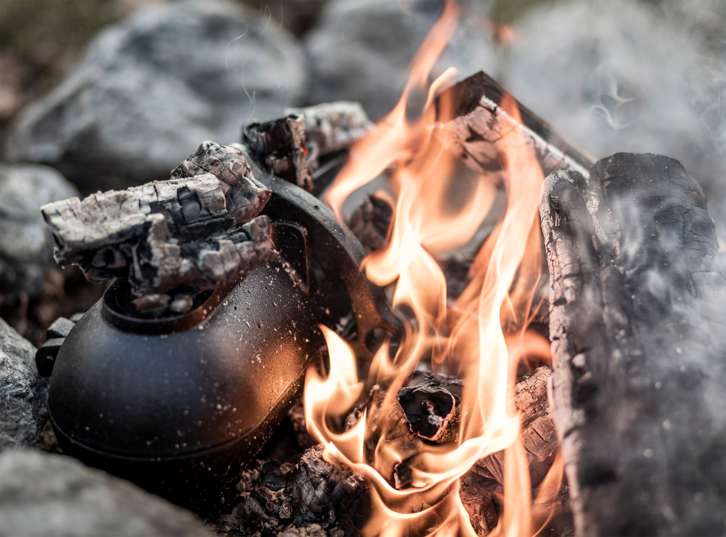 Cast-Iron Potato Cooker