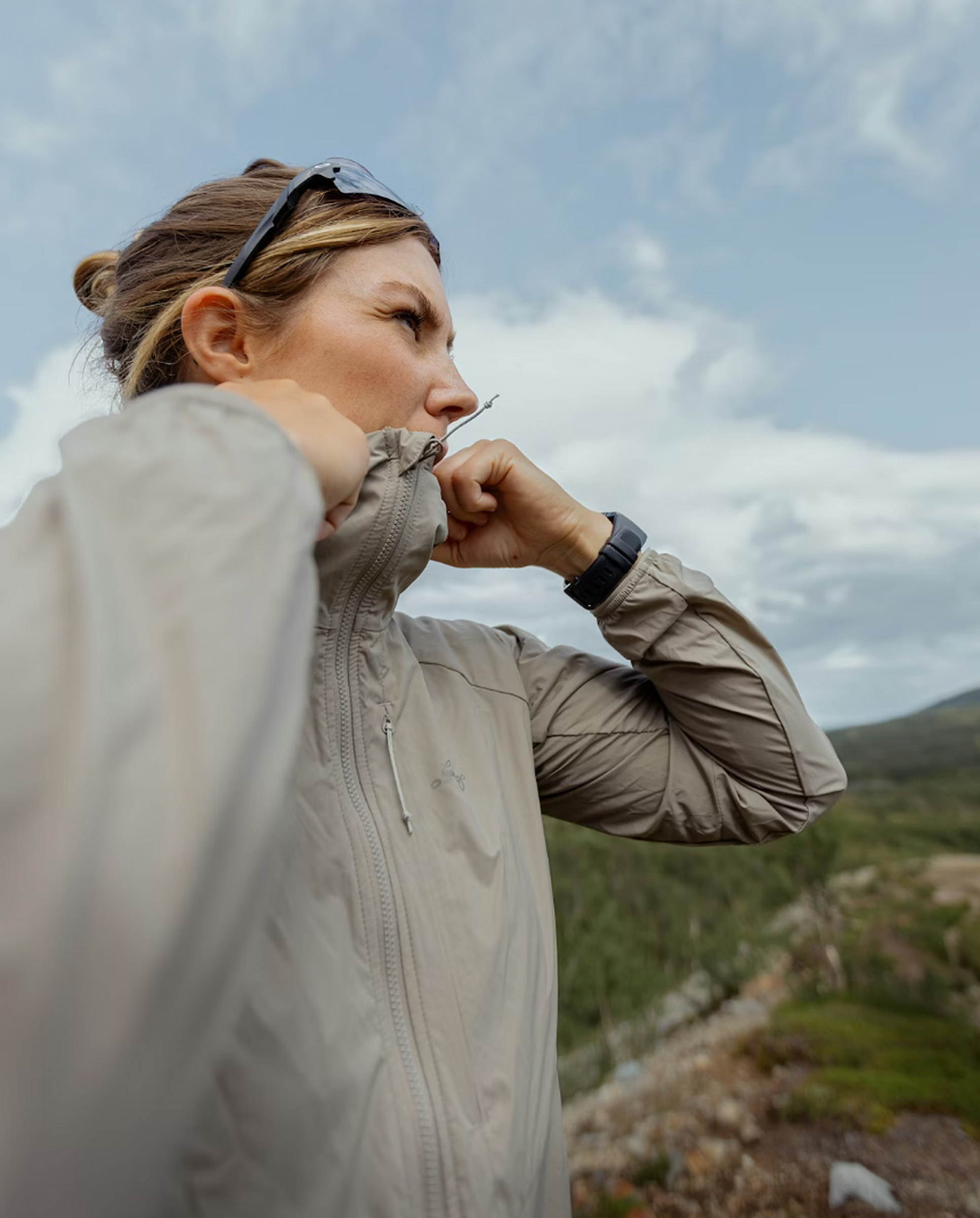 Tived Light Windbreaker Jacket Dame