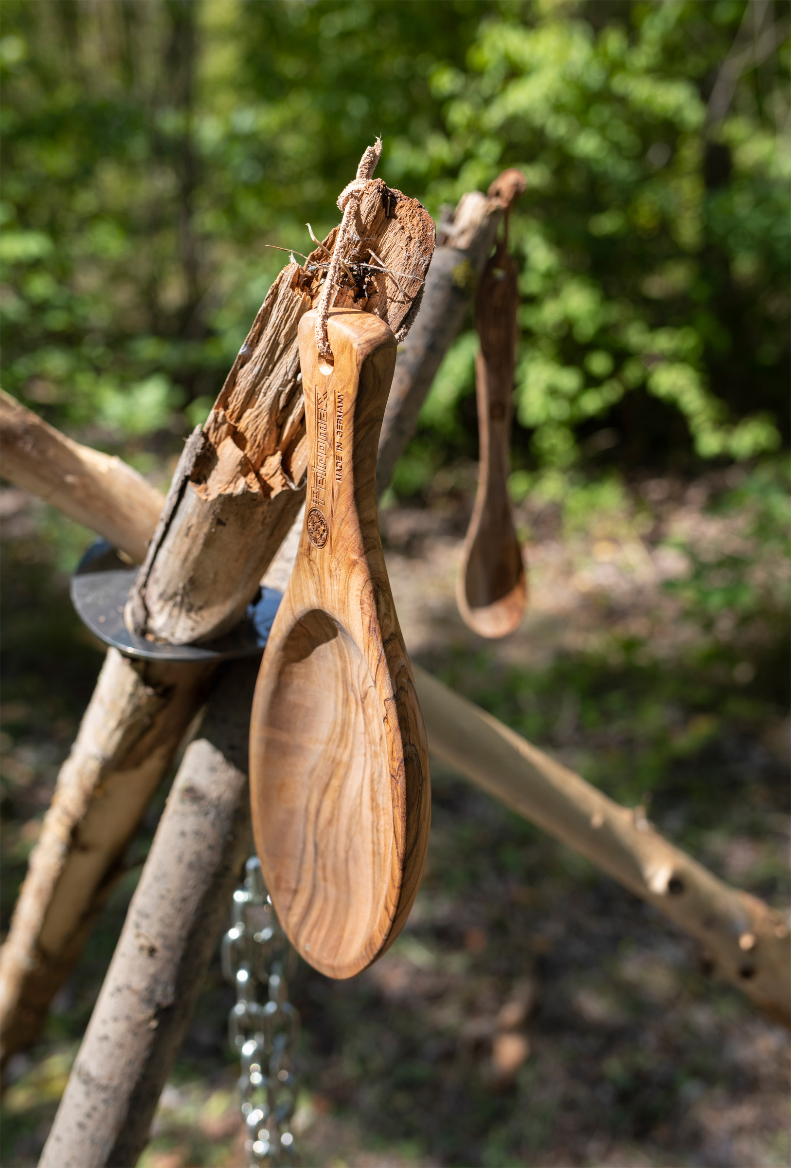 Flat Bowl 25 cm Olive Wood