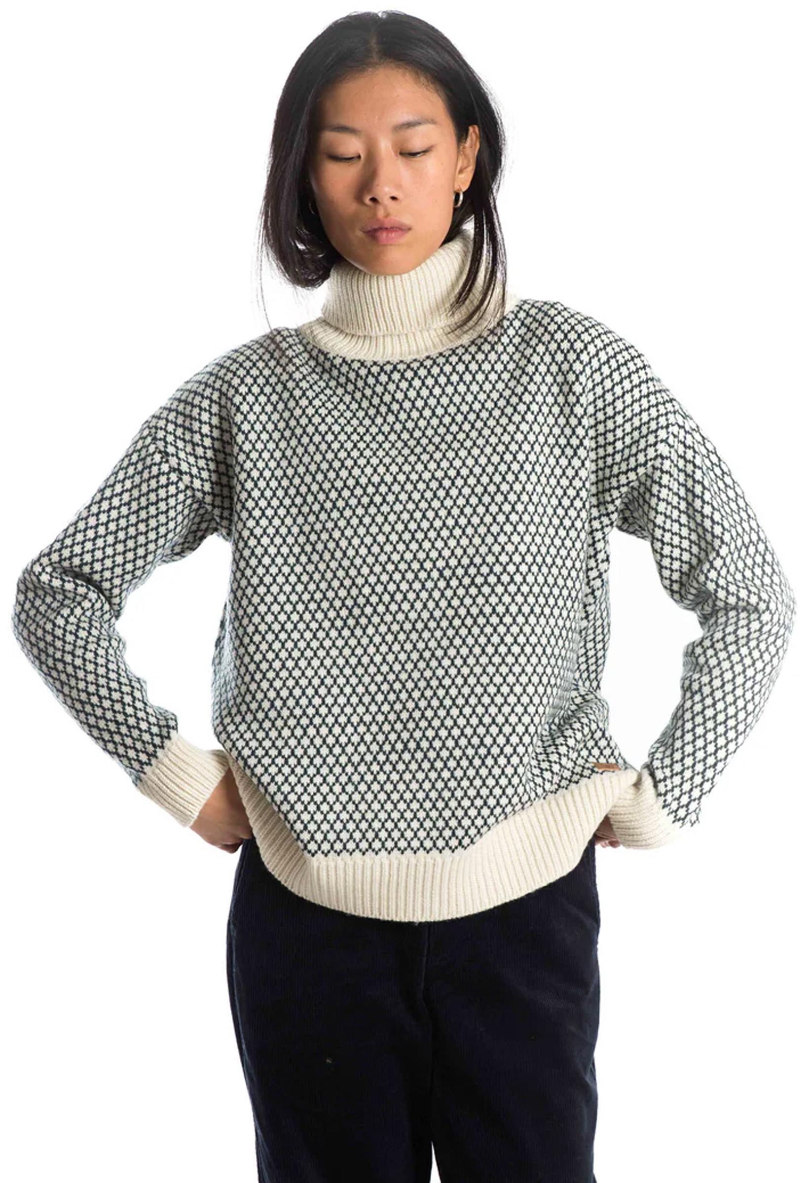 Liv Sweater High Neck Dame