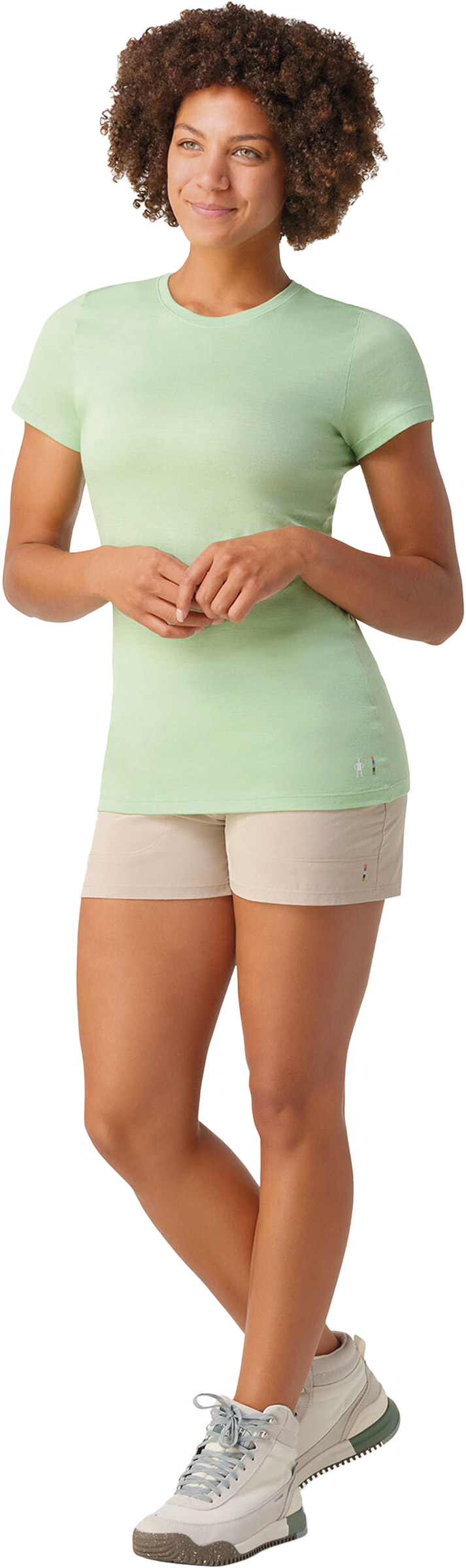 Merino Short Sleeve Tee Dame