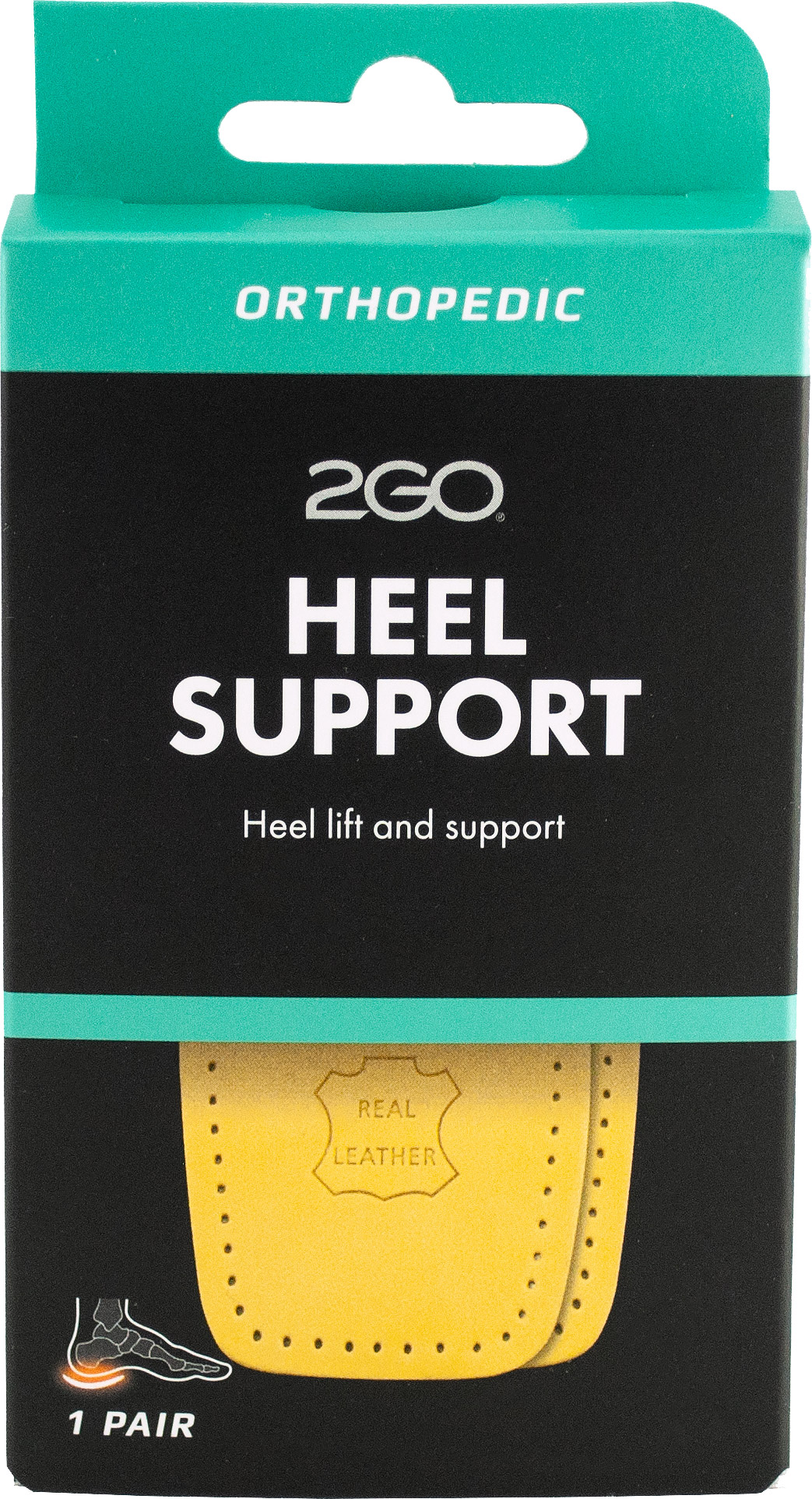 Orthopedic Heel Support 2GO fodtoj