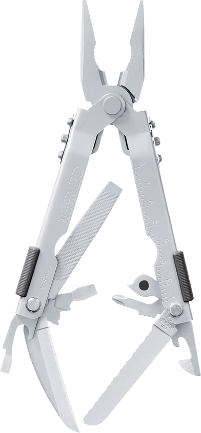 MP 600 Basic Stainless Gerber udstyr