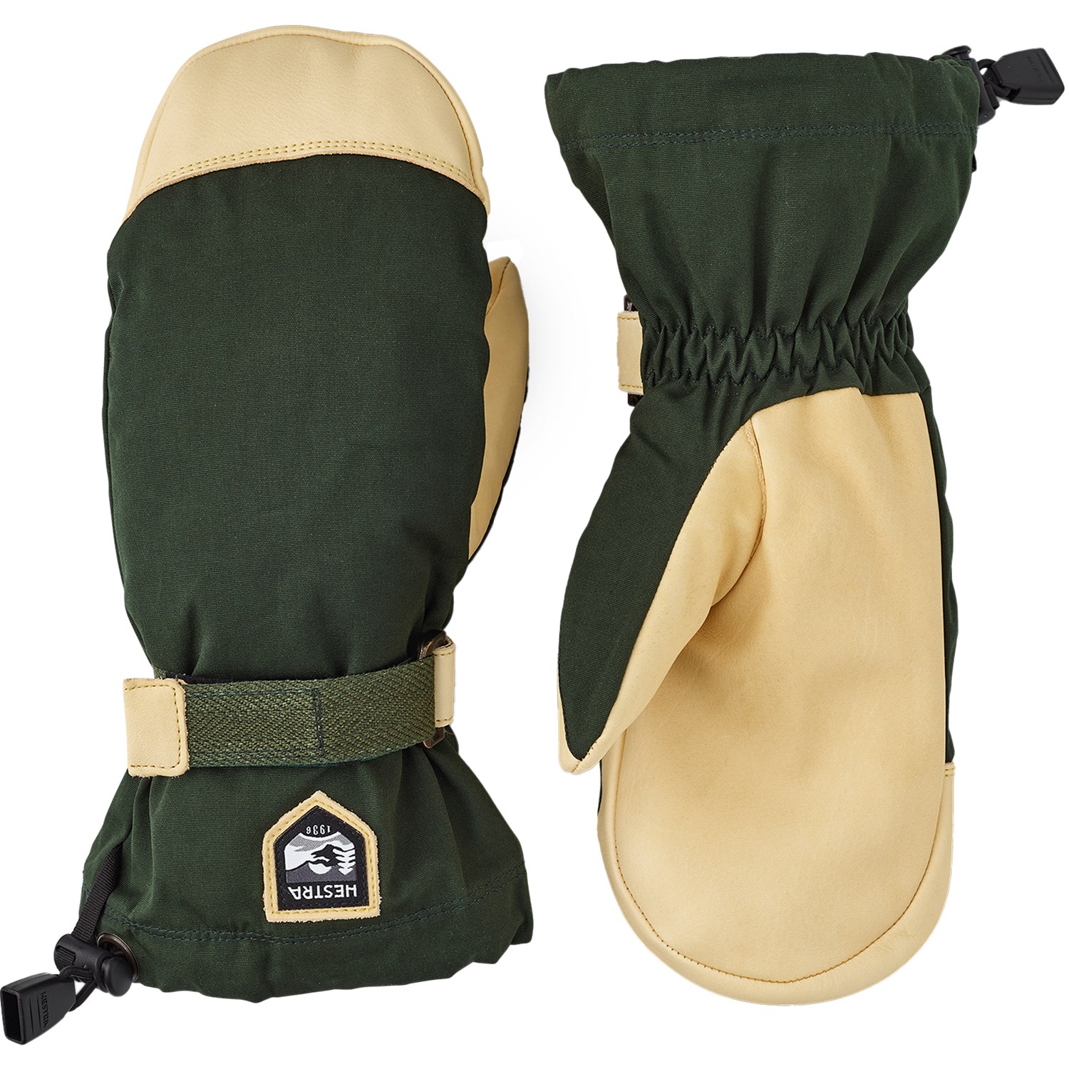 Hestra Abisko Ecocuir Luffer 6 Grøn Handsker & luffer
