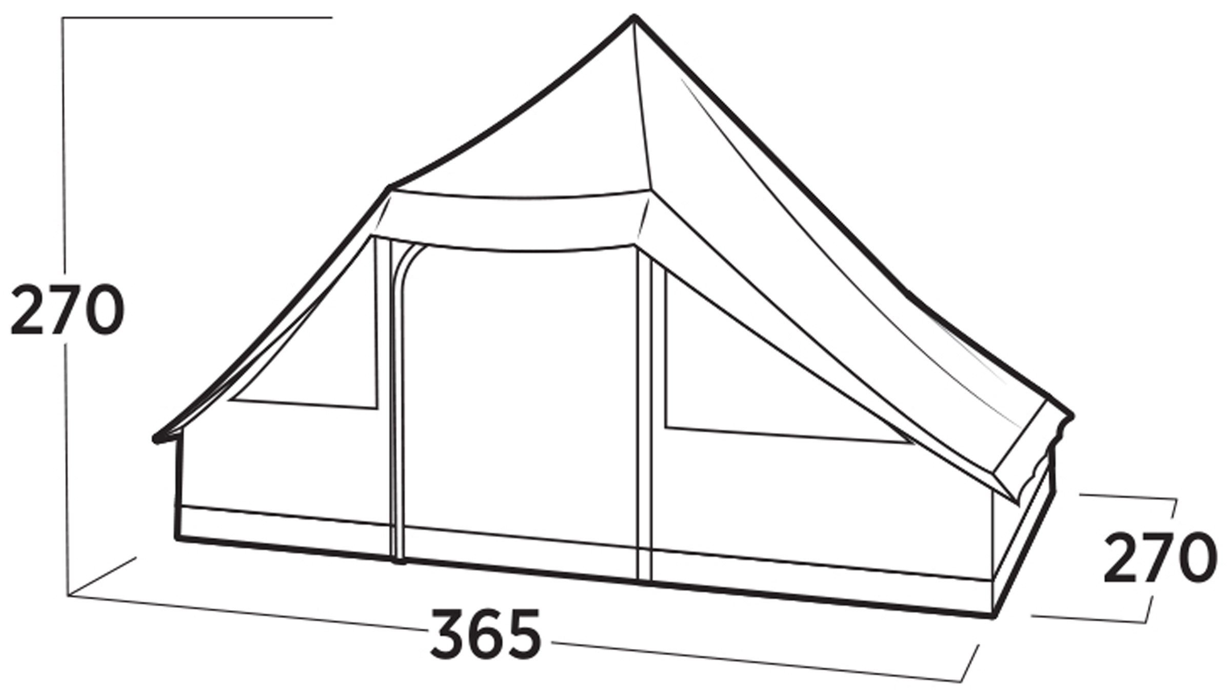 Orsa Cabin, 8-Personers Telt