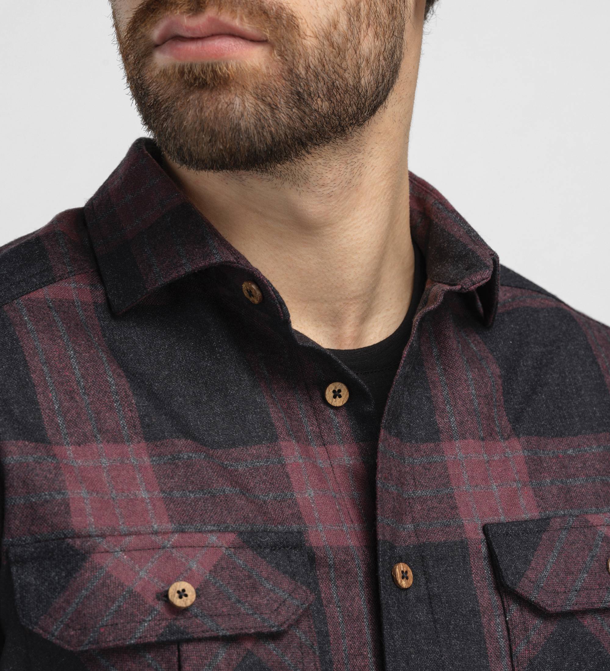 LeisureWool ReBorn Wool Shirt Herre