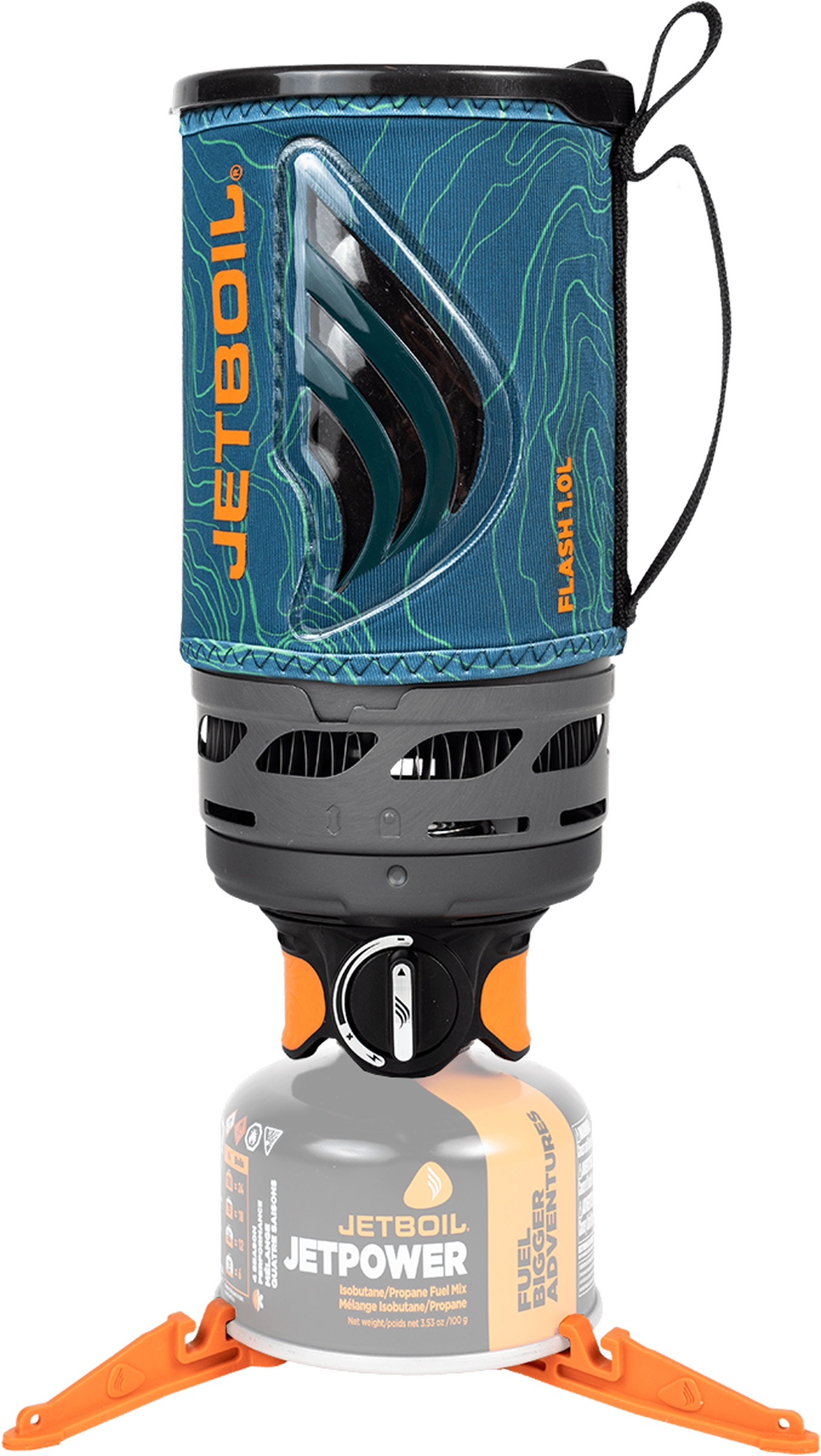 Flash 1.0L Gasbrænder JetBoil prepper-udstyr