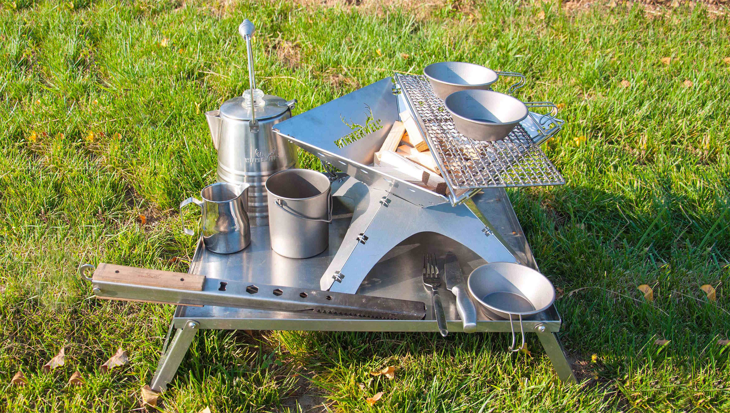 Accessory Table for Large Flat Firepit