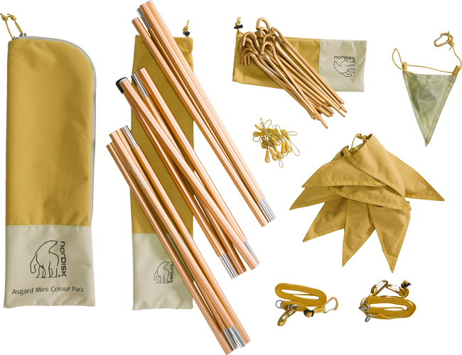 Asgard Tech Mini Colour Pack Nordisk Telte