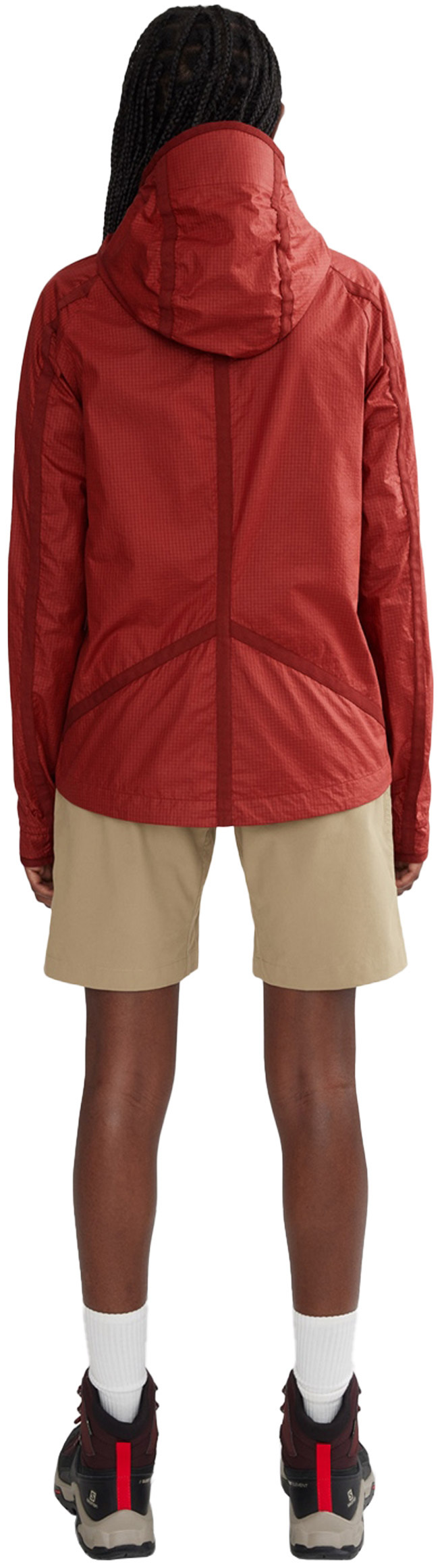 Ansur Hooded Wind Jacket Dame