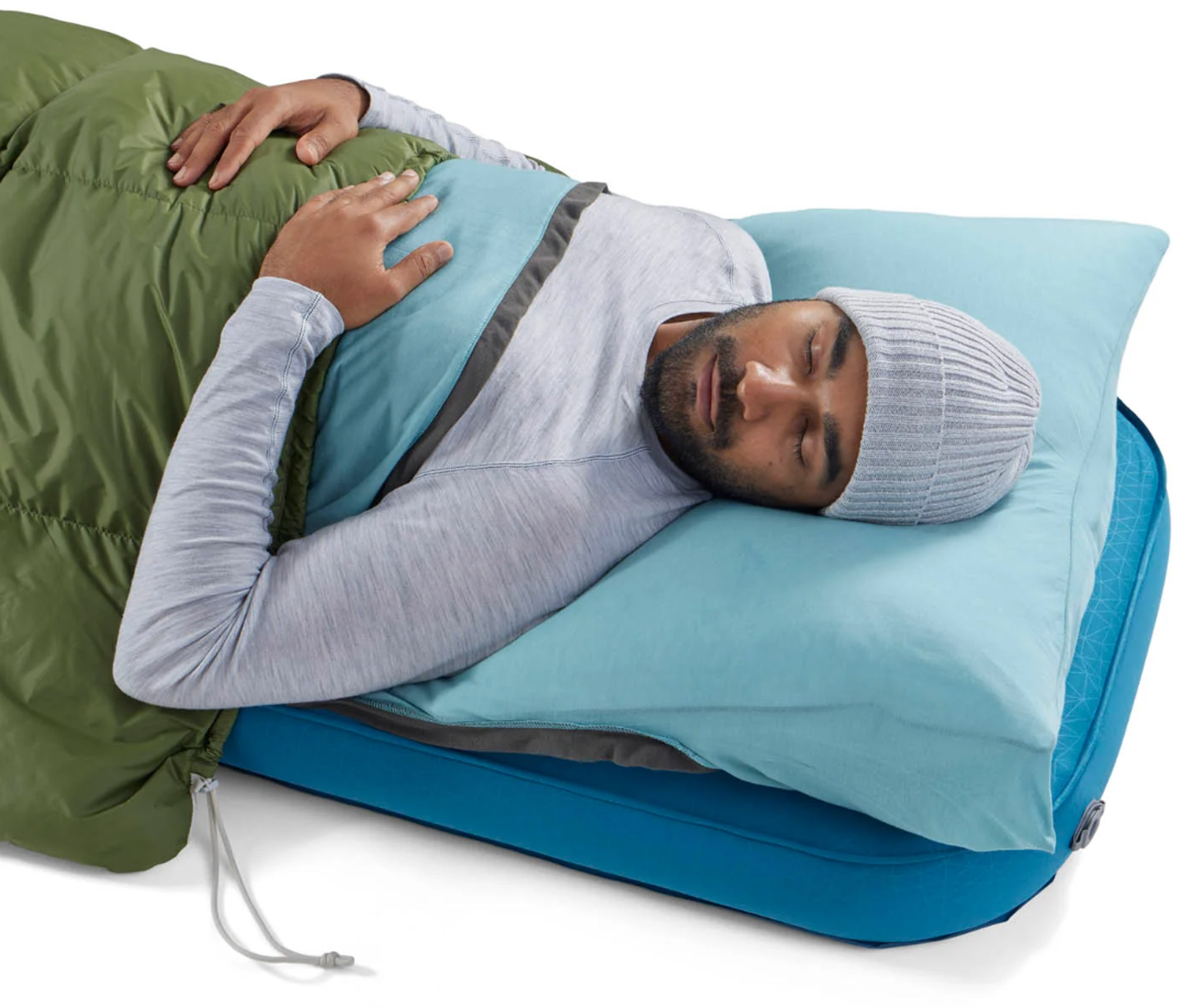 Comfort Blend Sleeping Bag Liner Rectangular w/Pillow Sleeve