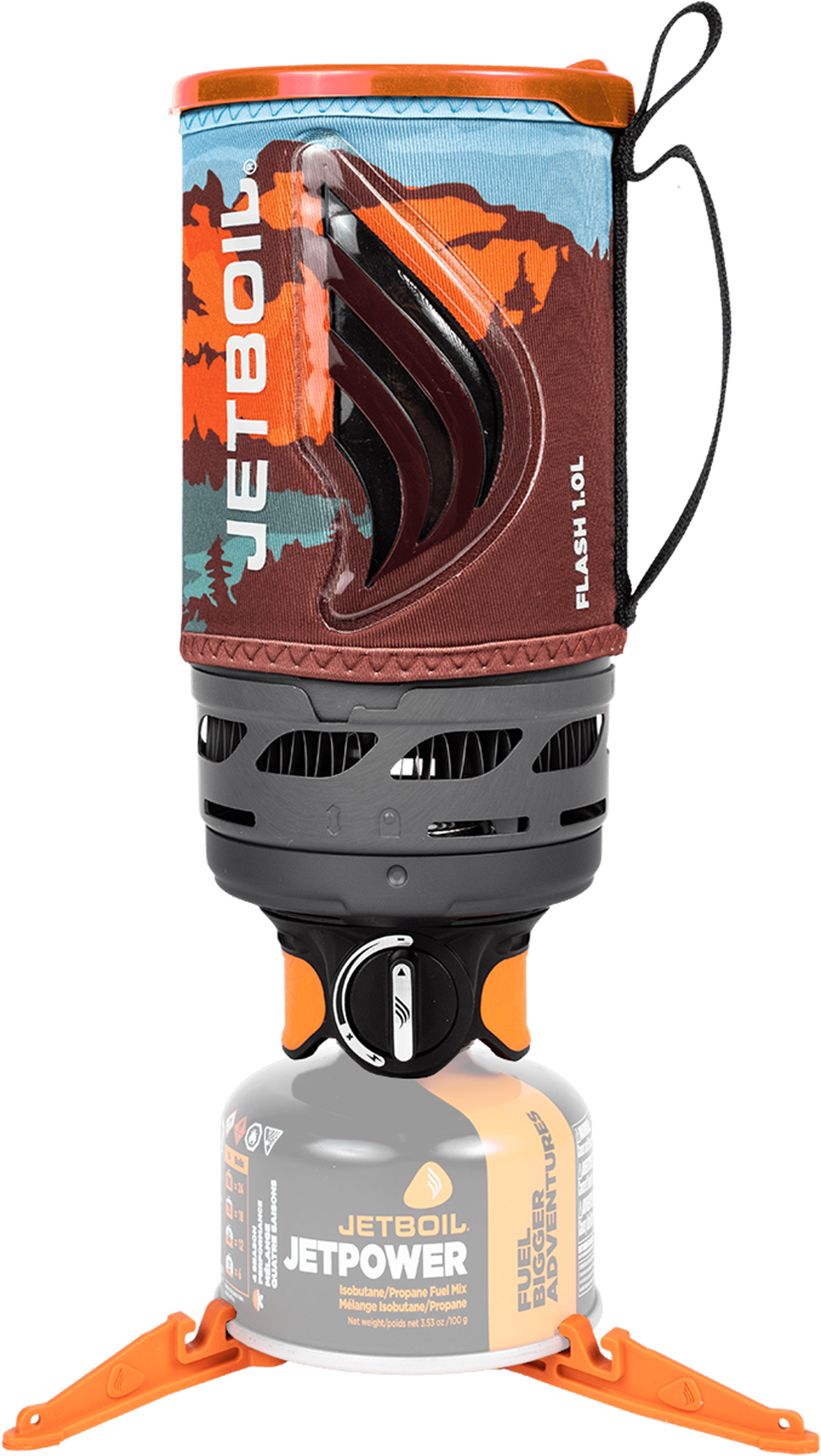 Flash 1.0L Gasbrænder JetBoil prepper-udstyr