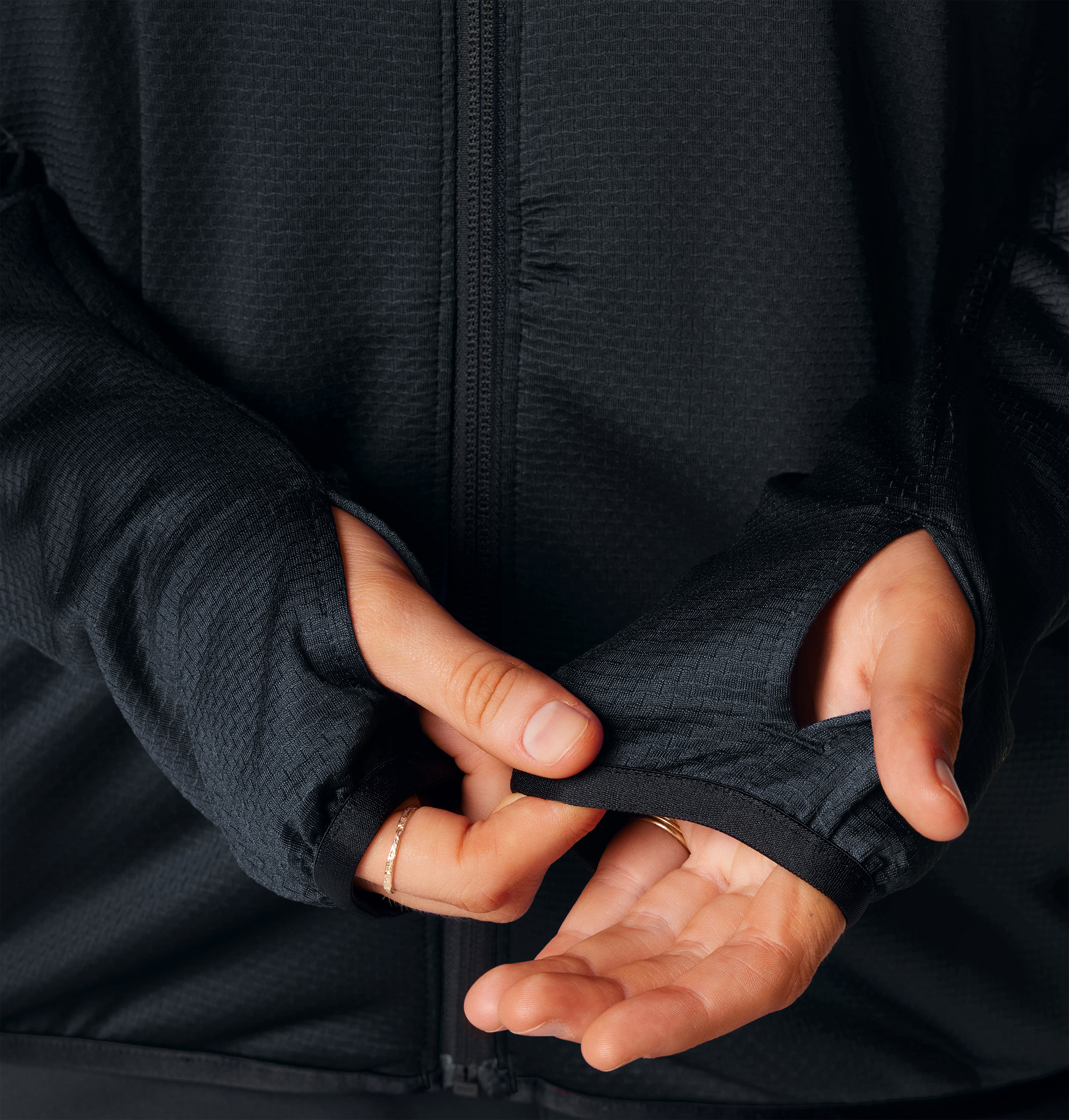 Triple Canyon Grid Fleece II FZ Dame