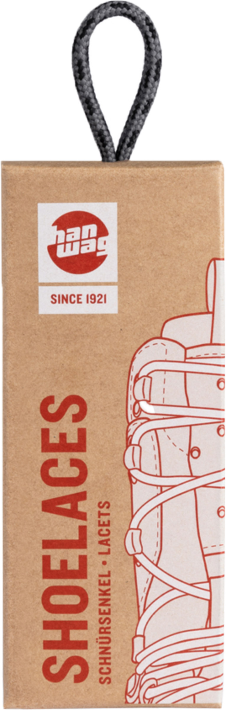 Shoelaces, 180 cm Hanwag fodtoj