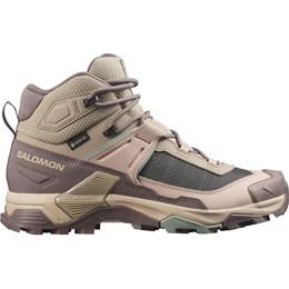 Salomon X Ultra 5 Mid GTX Dame EU 42 Iron/Desert Tan/Green Milieu Vandrestøvler
