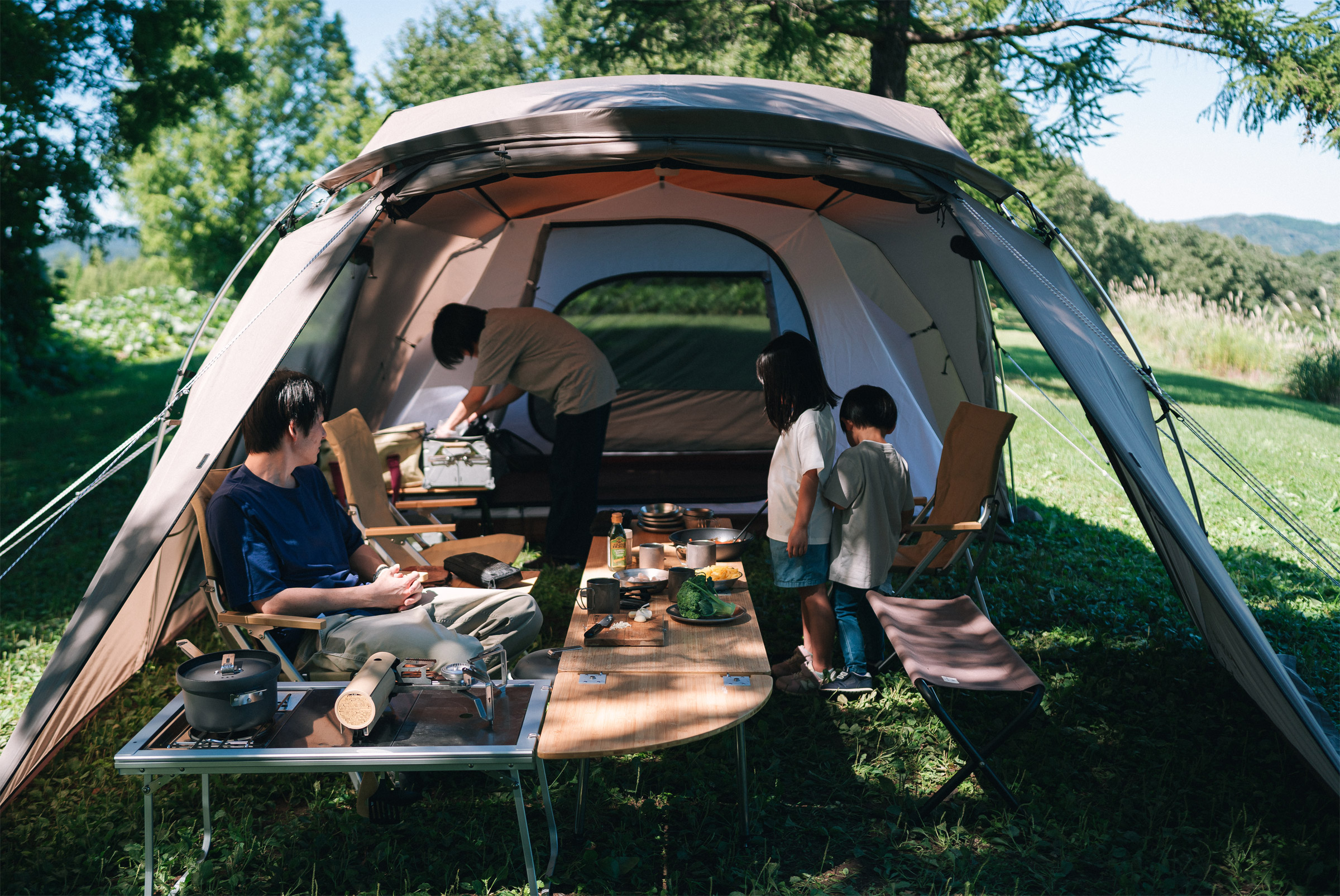 Land Nest Shelter, 4-Personers Telt