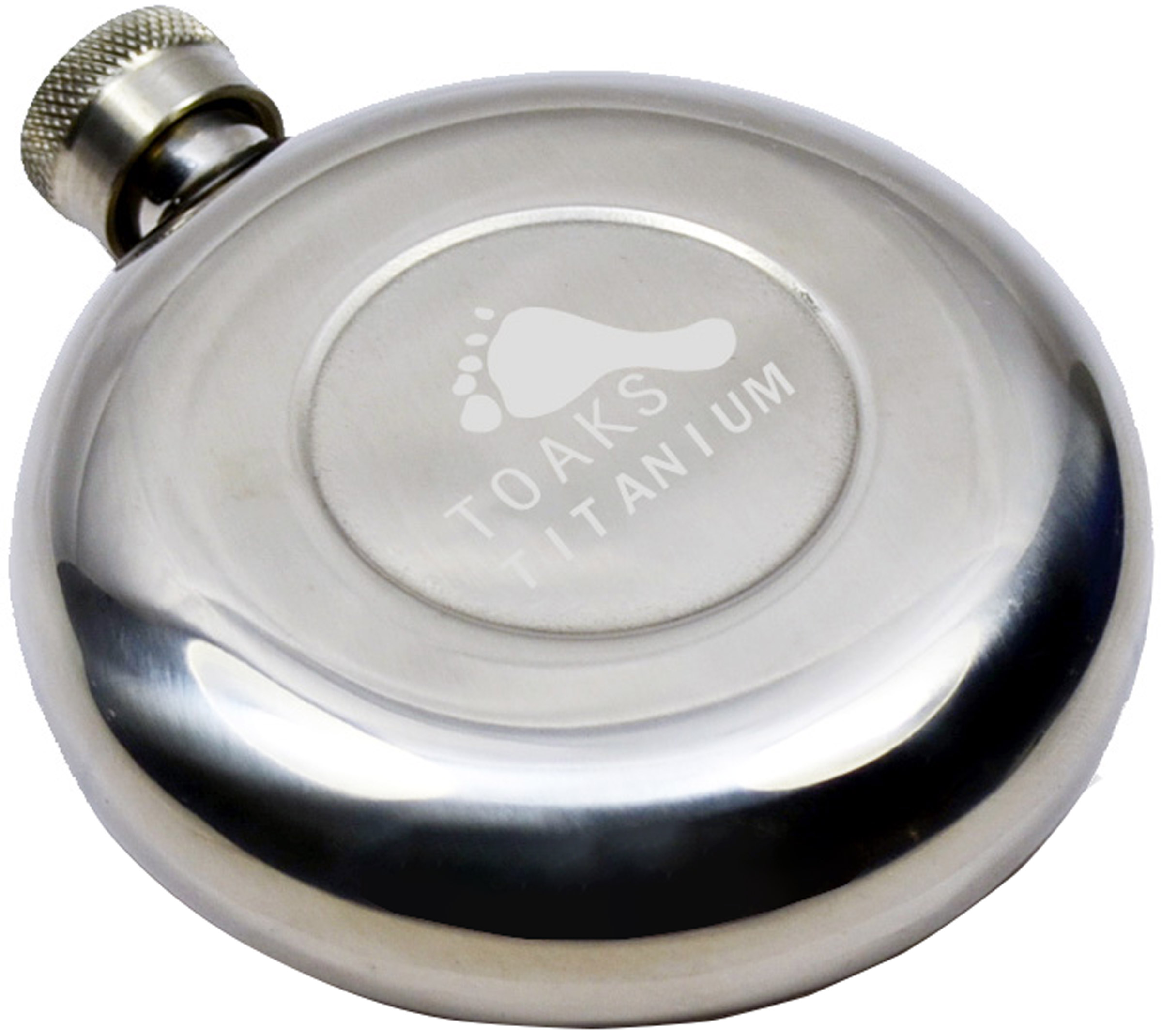 Titanium Wine Flask, 150 ml Lommelærke