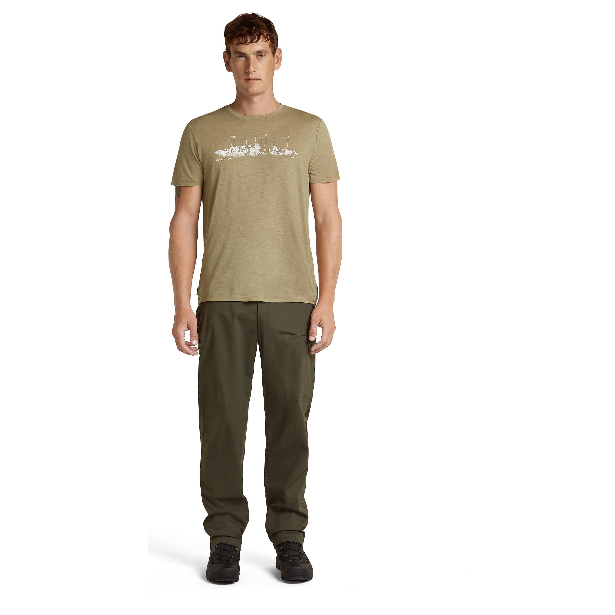 Merino 150 Tech Lite SS Tee The Peaks Herre