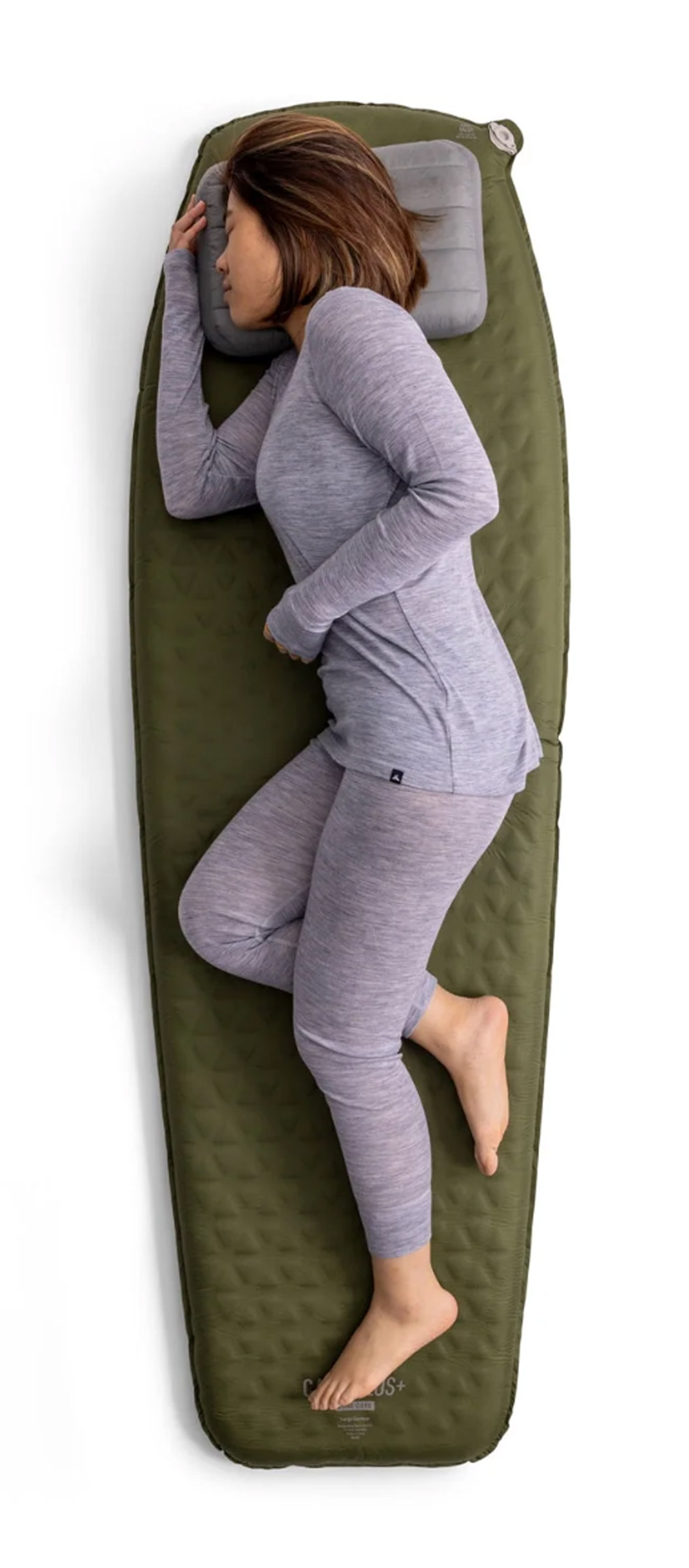 Camp Plus SI Mat Large Rectangular Wide Selvoppustende Liggeunderlag