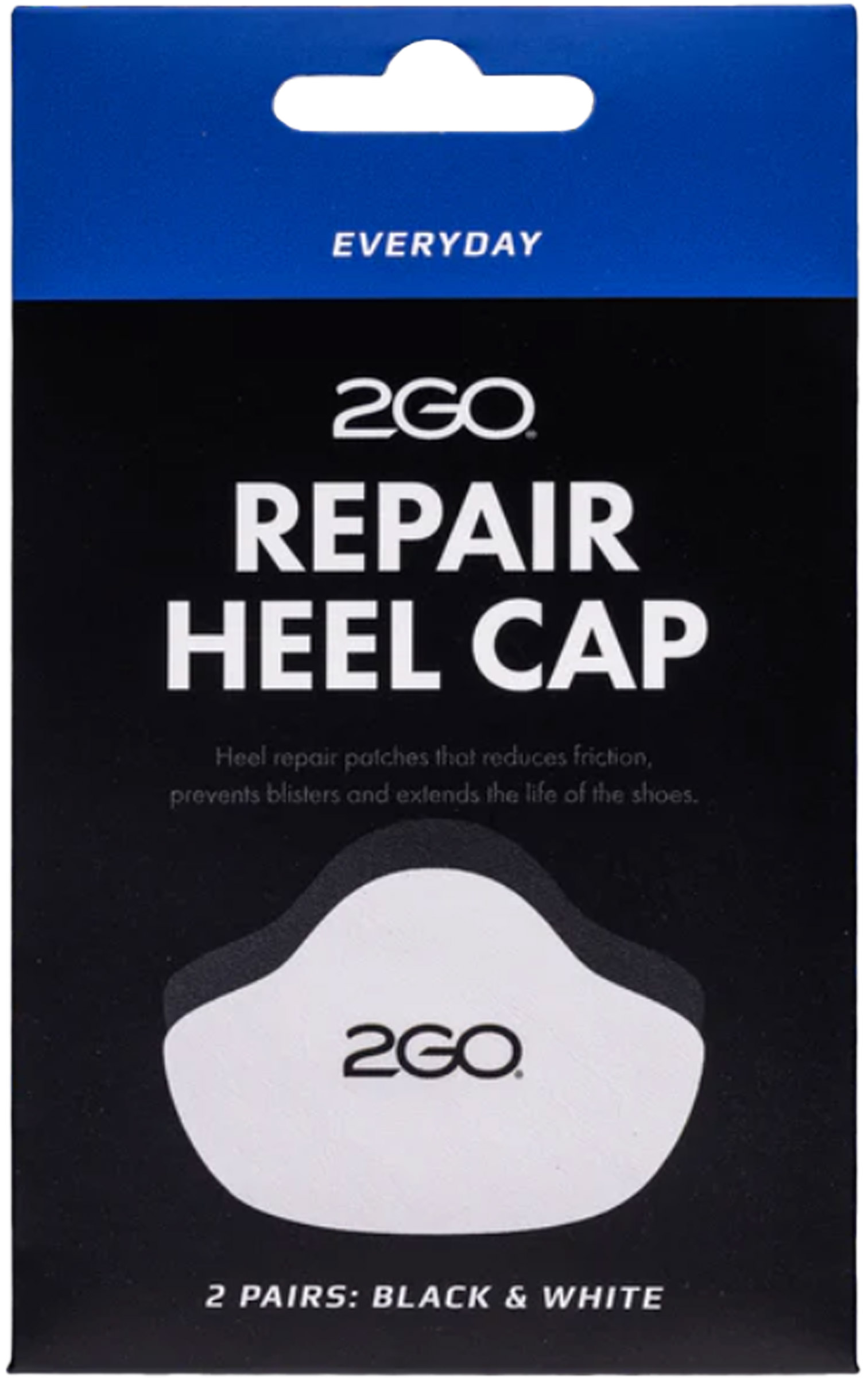 Repair Heel Cap 2 Pair 2GO fodtoj