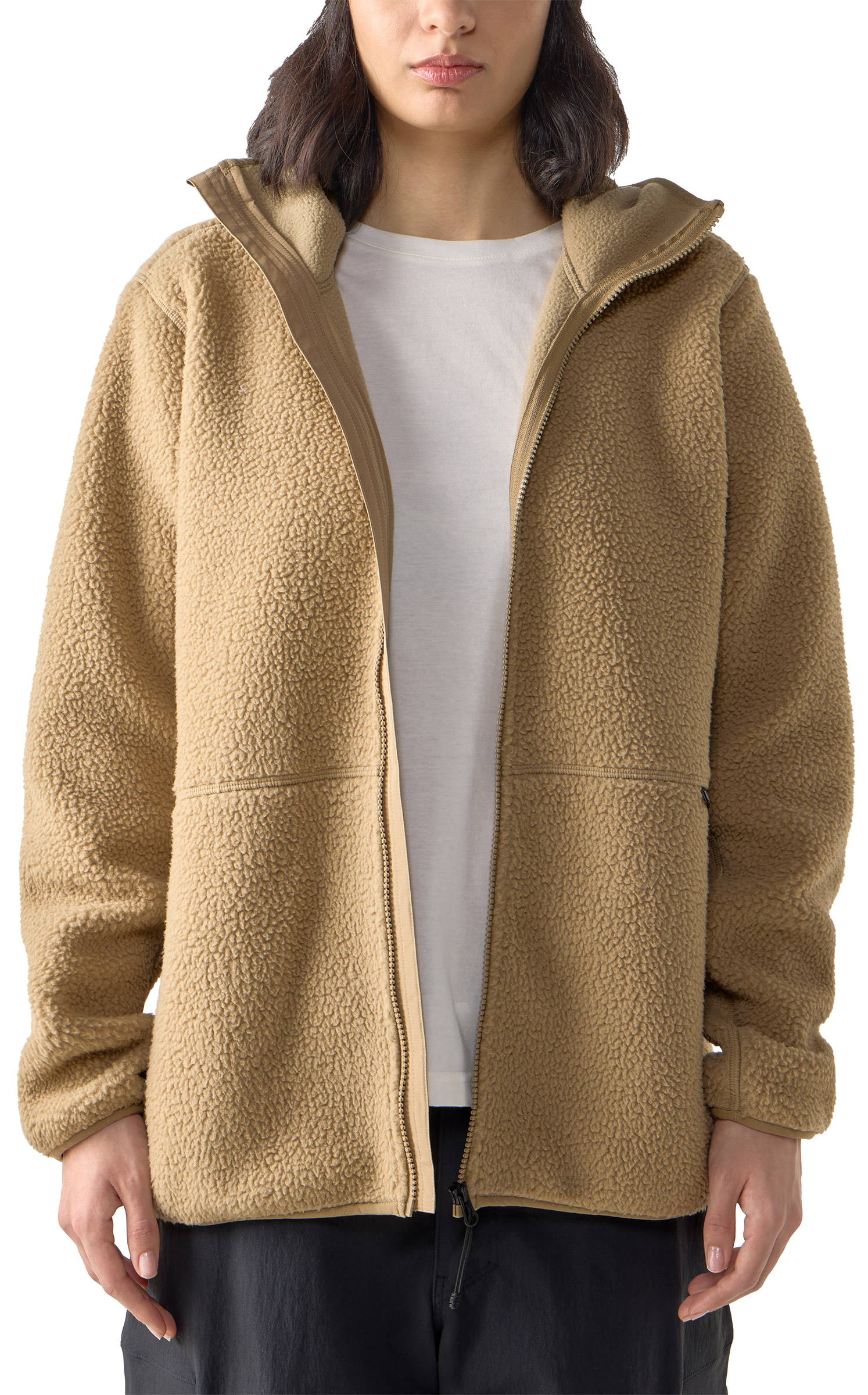 Funäs Pile Hood Dame Haglöfs dame