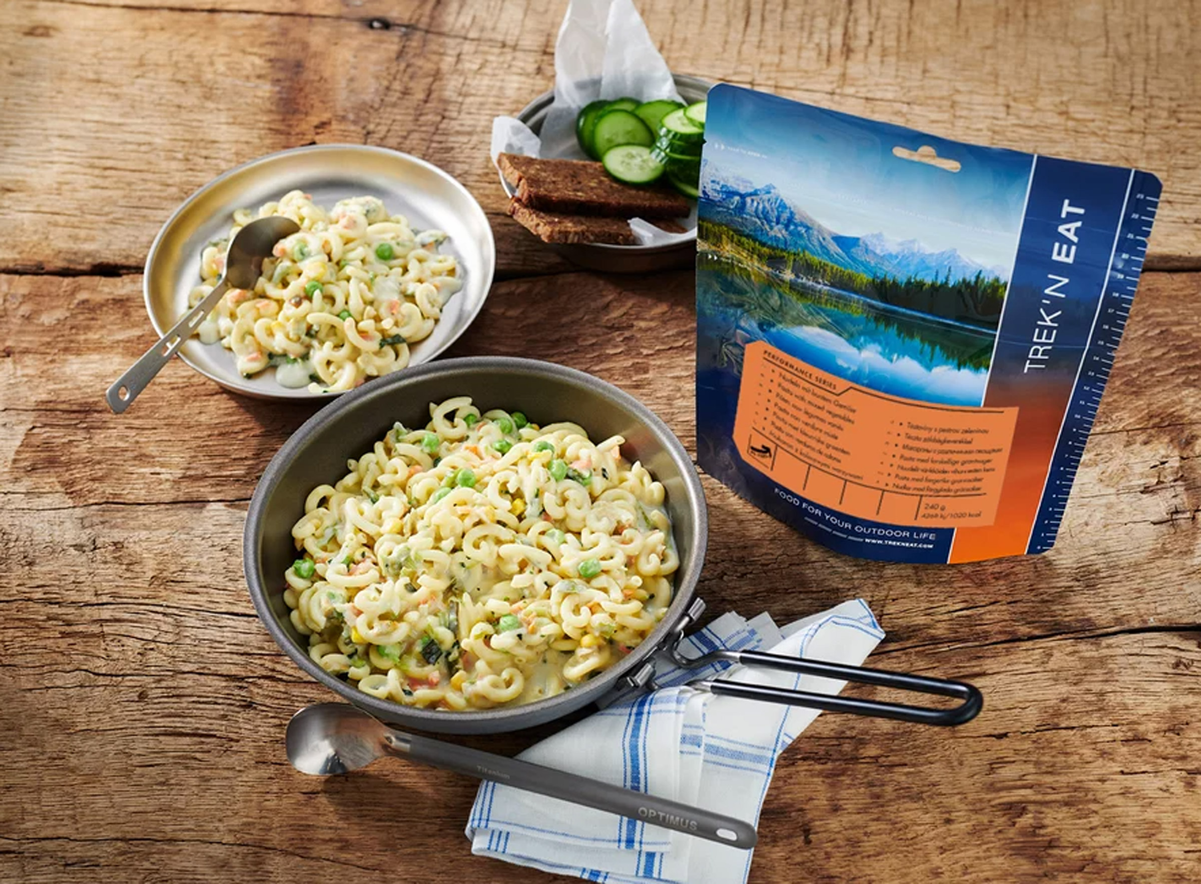 Pasta with Mixed Vegetables Trek'n Eat BlogPage