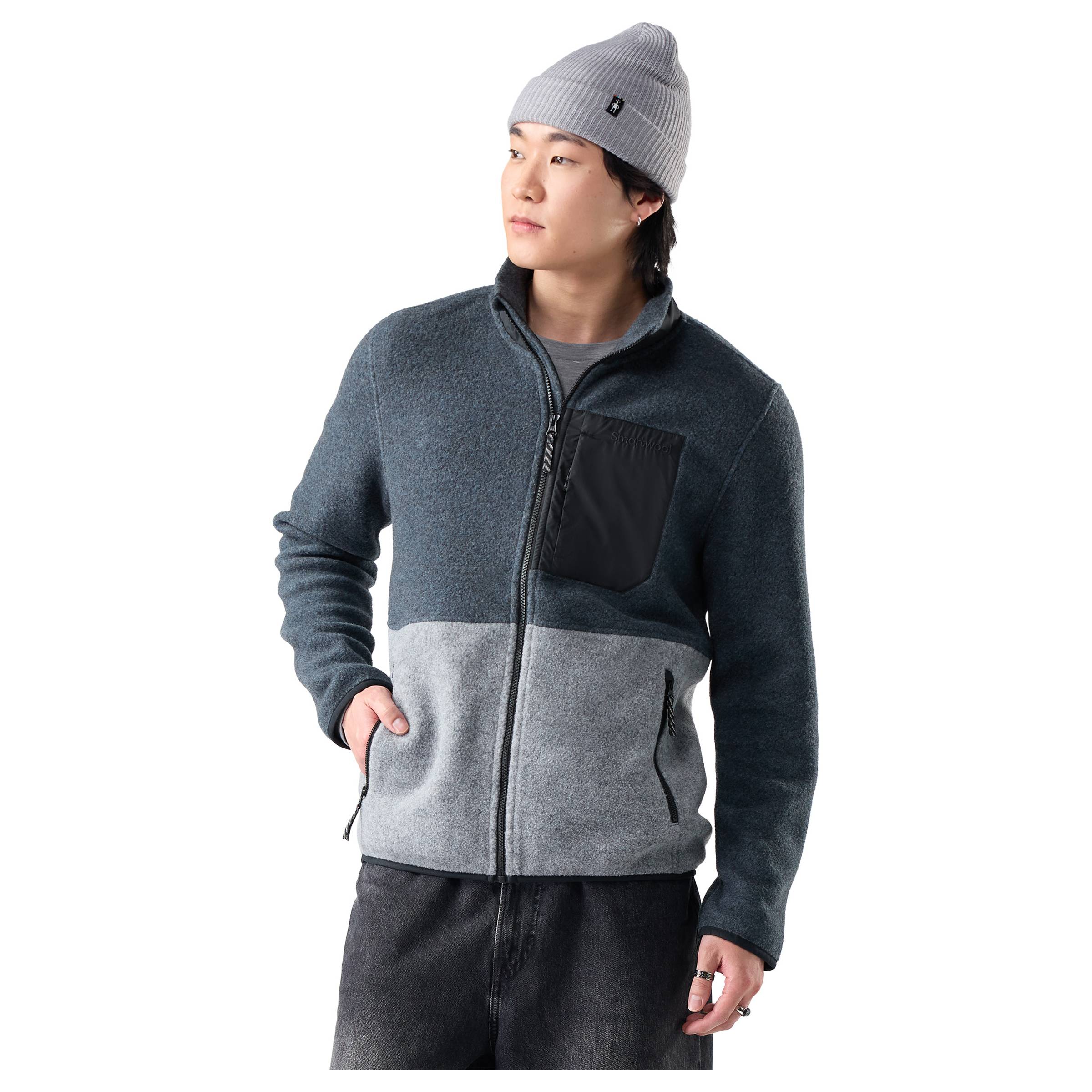 Second Cut Fleece Jacket Herre SmartWool beklaedning