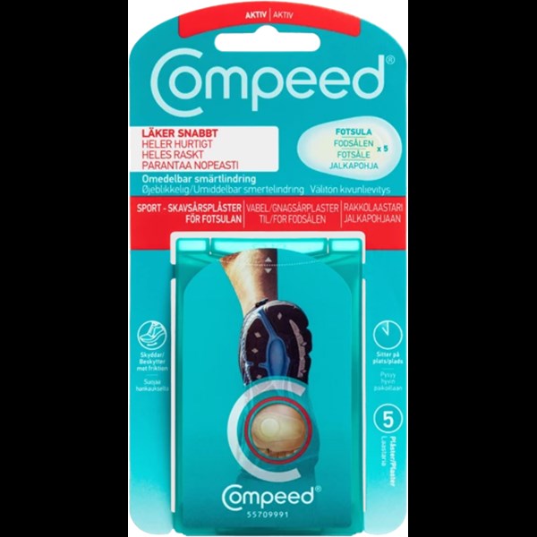 Blister Sports Underfoot Plasters Compeed Udstyr