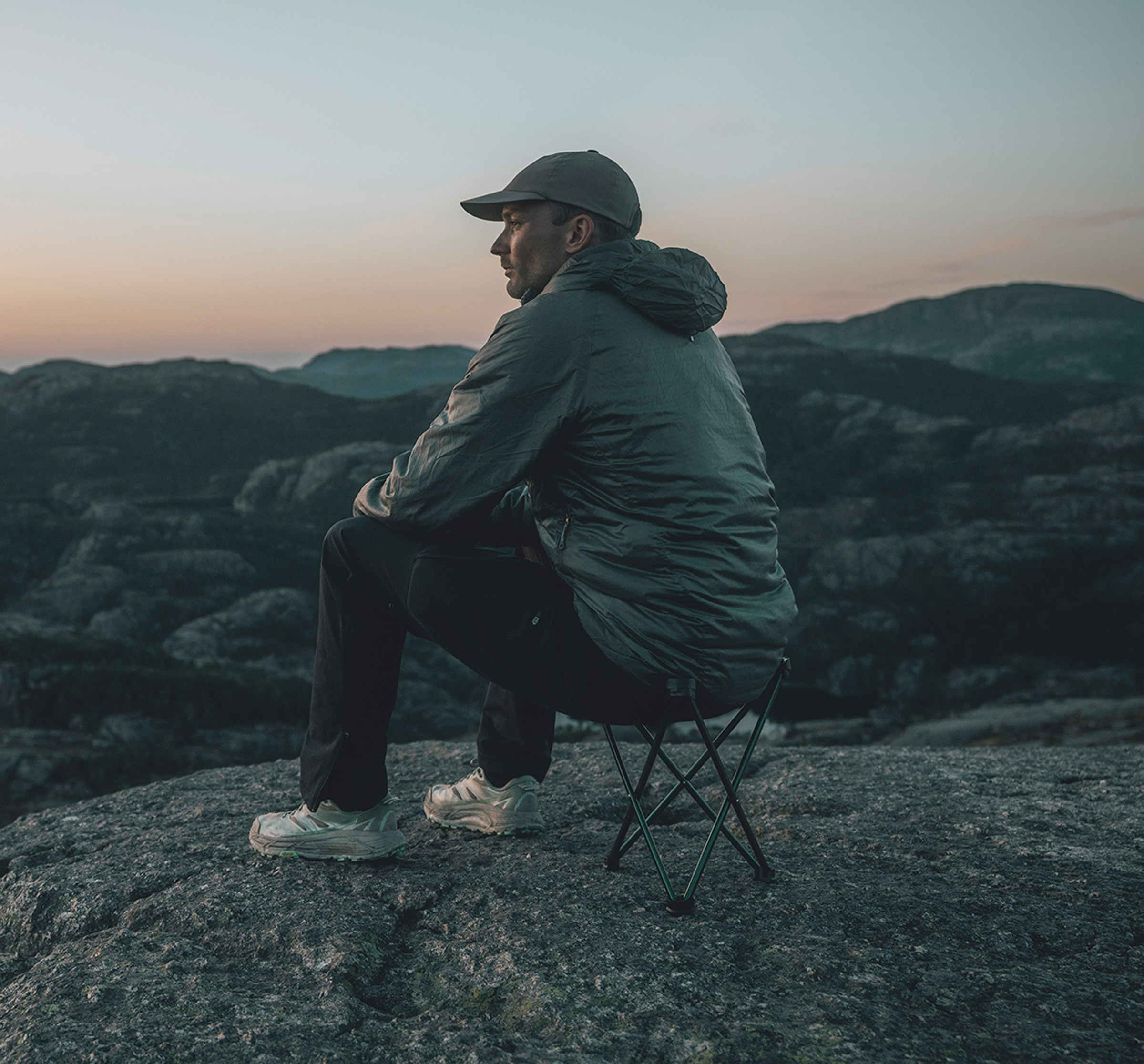 Geographic Glowing Green Skammel