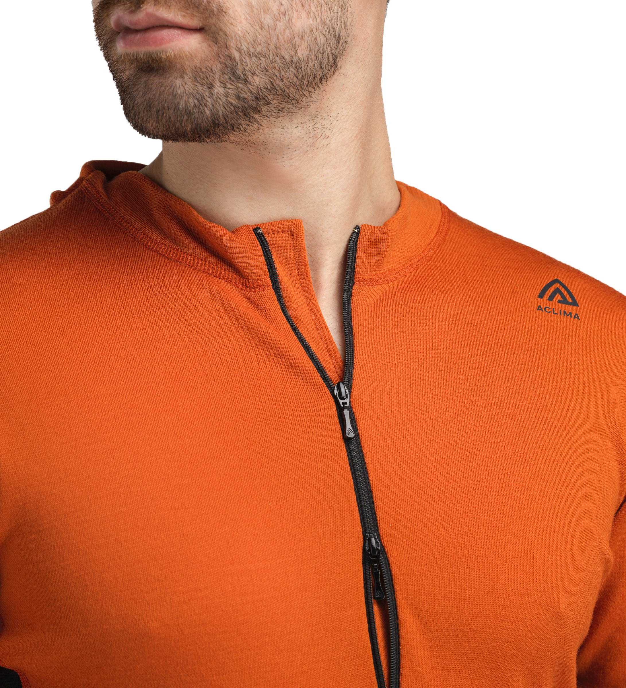 WarmWool Hood Sweater with Zip