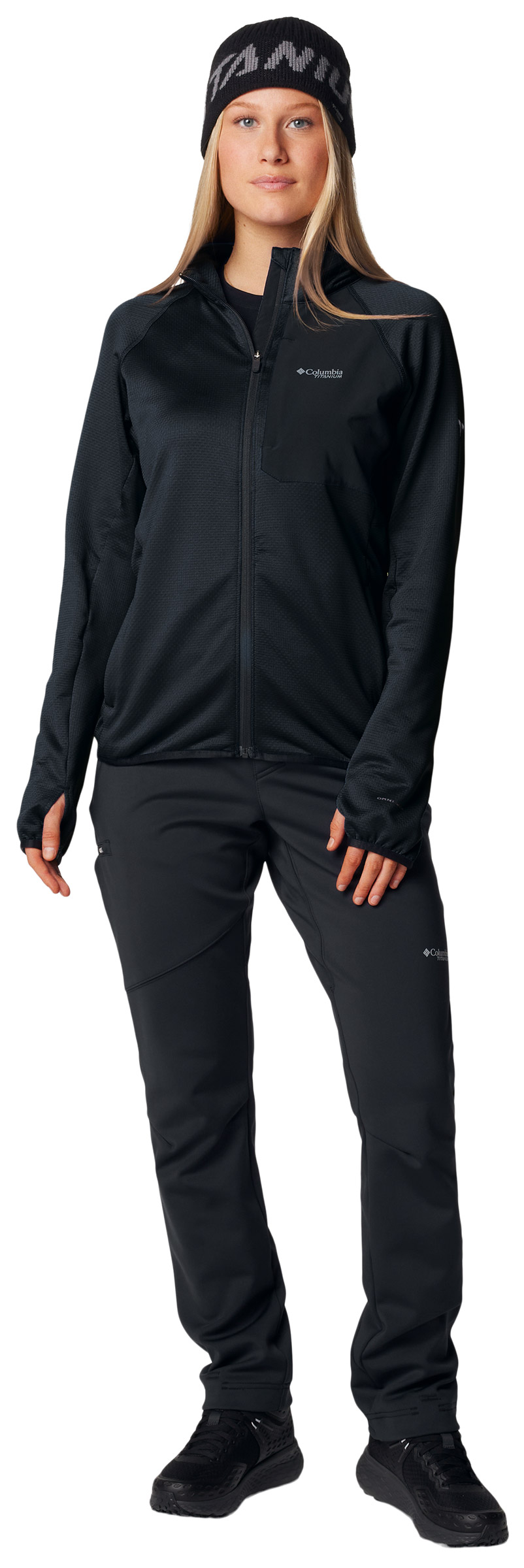 Triple Canyon Grid Fleece II FZ Dame