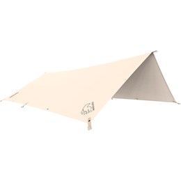 Nordisk Kari 8 m2 Technical Cotton Tarp Beige Tarps
