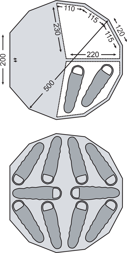 新品 Nordisk Alfheim 19.6 m² Zip-in-Floor ノルディスク NORDISK Alfheim 19.6 Zip-in-Floor（アルフェイム