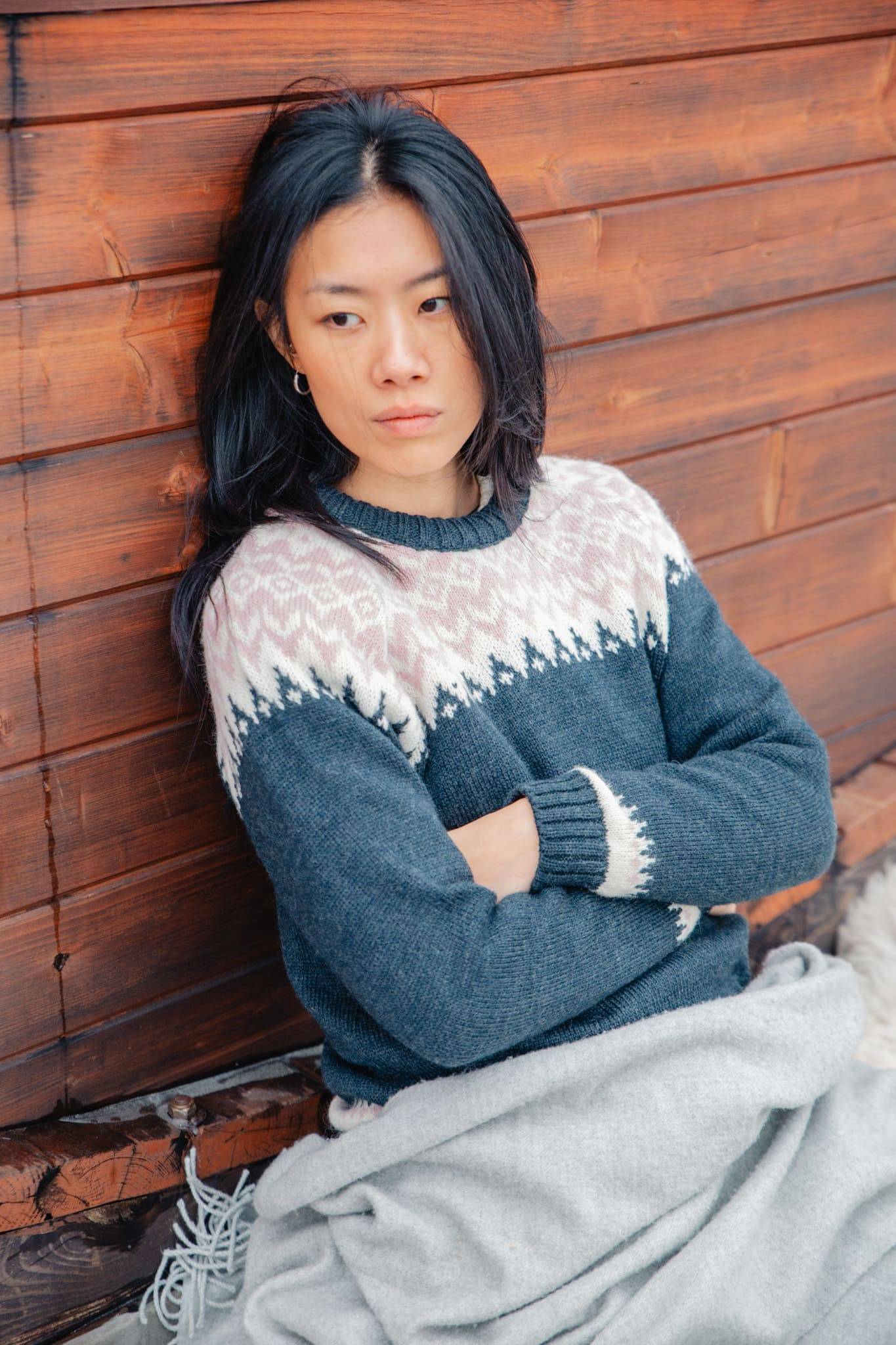 Helga Sweater Round Neck Dame