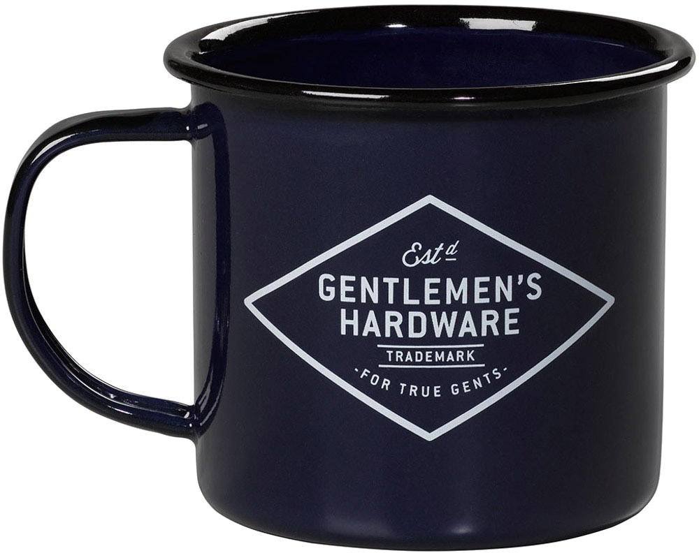 Adventure Begins Navy Emaljekrus