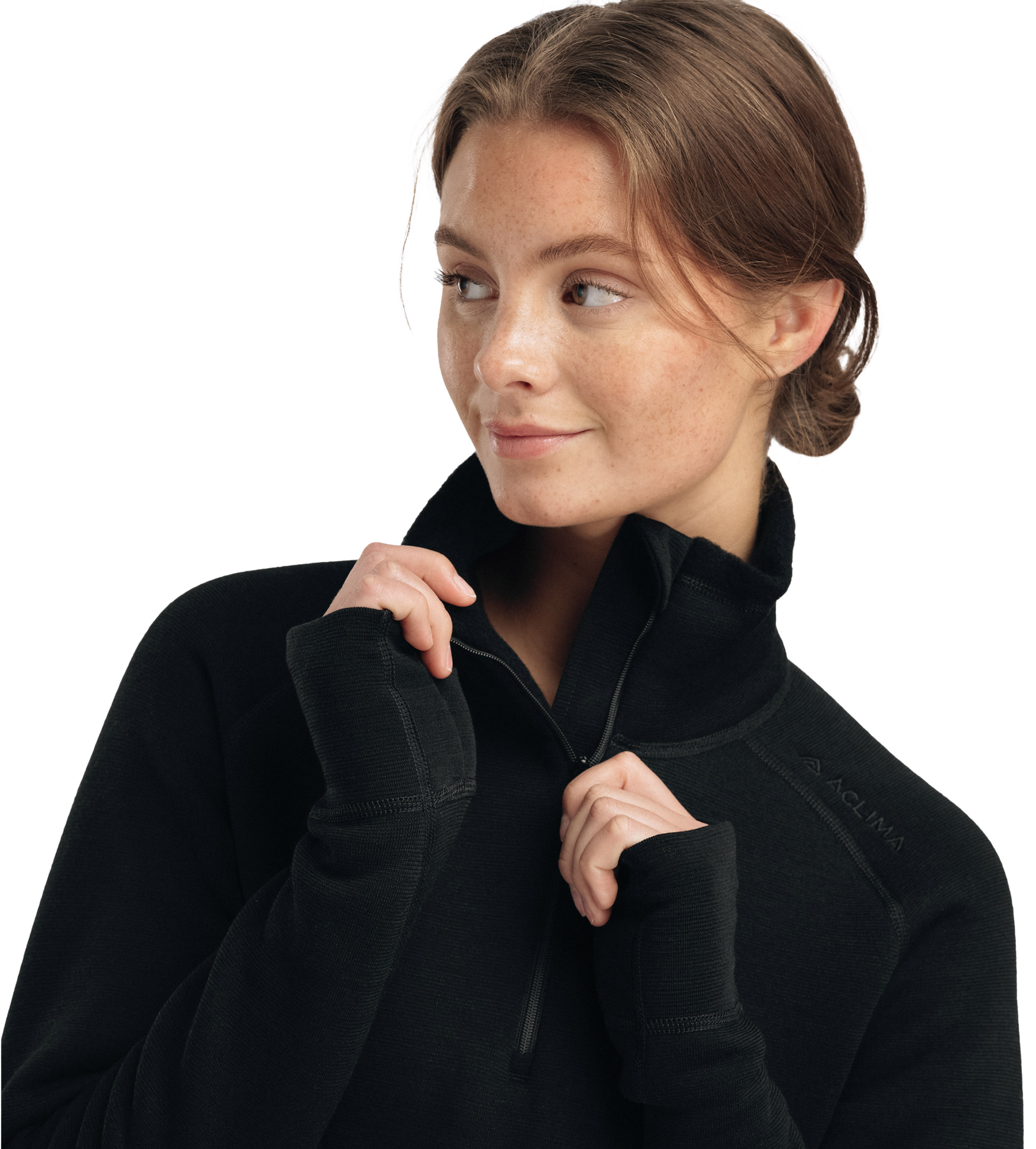 FleeceWool v2 Polo with Zip Dame