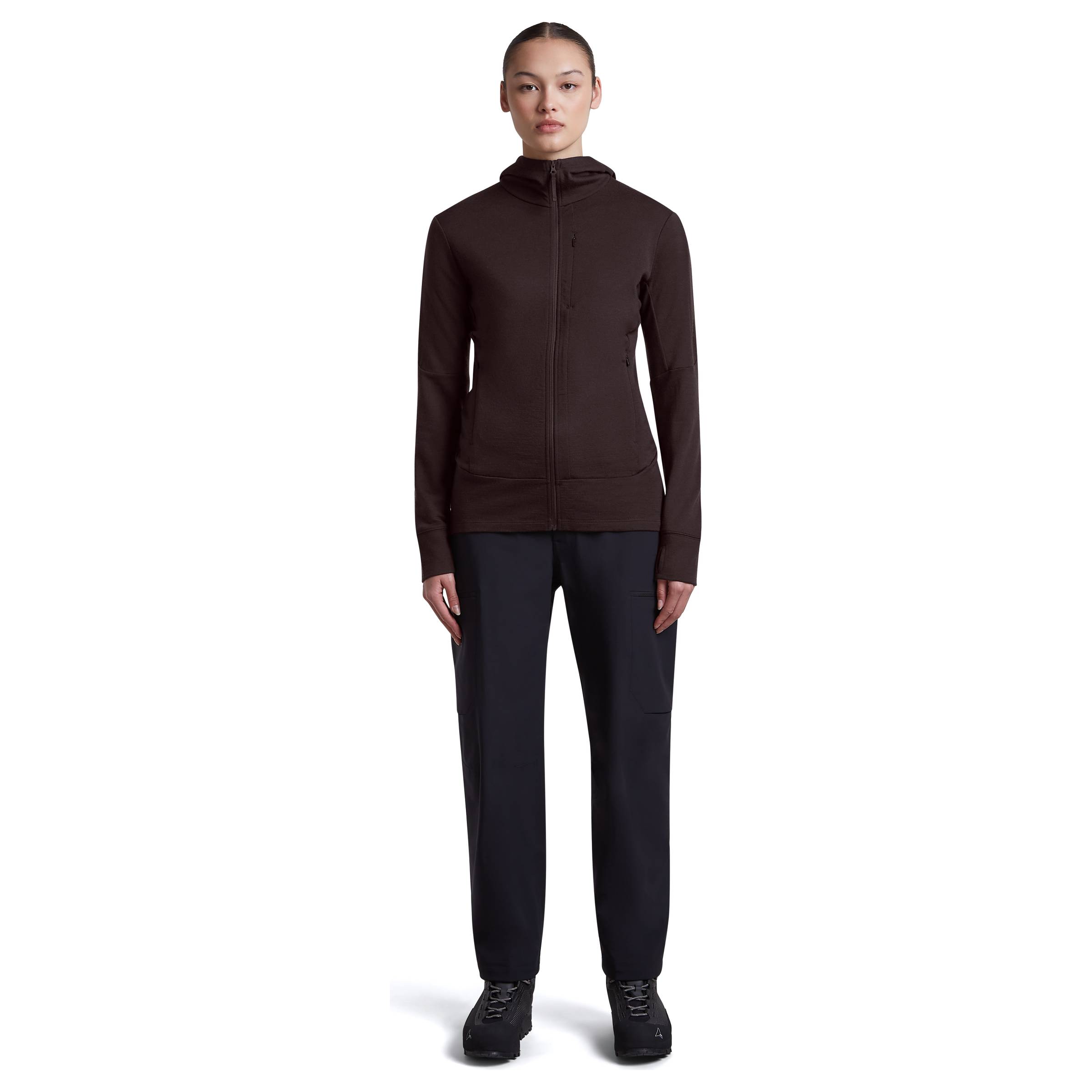 Merino 260 Quantum IV LS Zip Hoodie Dame