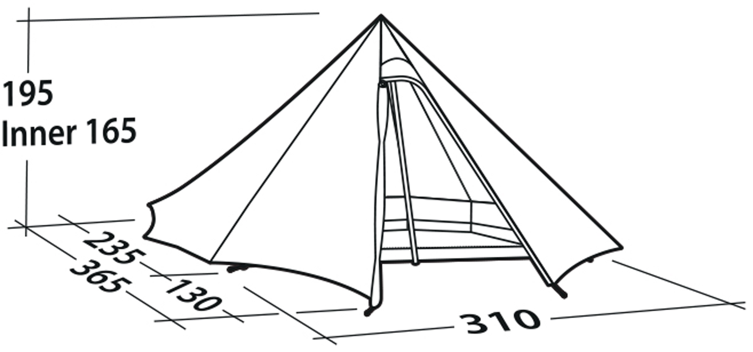 Venturer 4 LW, 4-Personers Telt