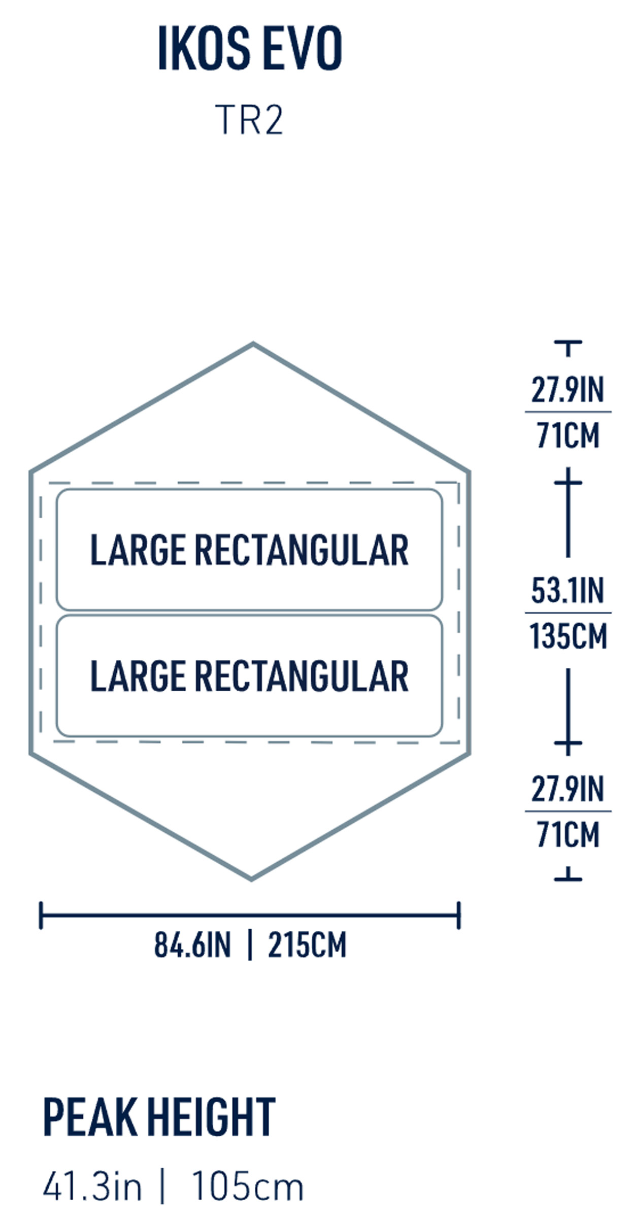 Ikos Evo TR2, 2-Personers Telt