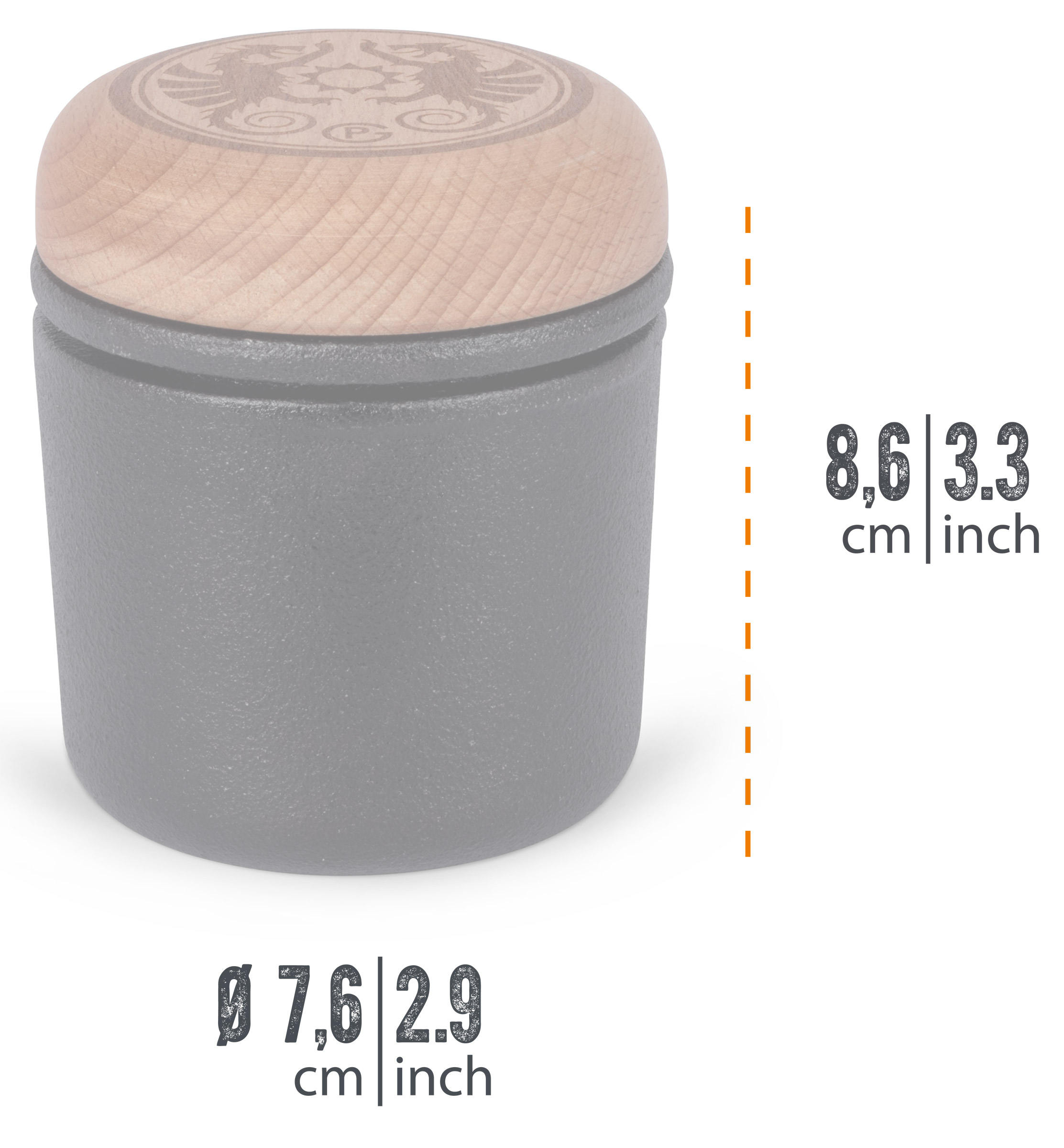 Cast-Iron Hand Mortar