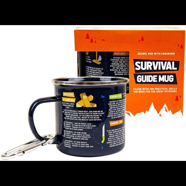 Survival Guide Enamel Mug