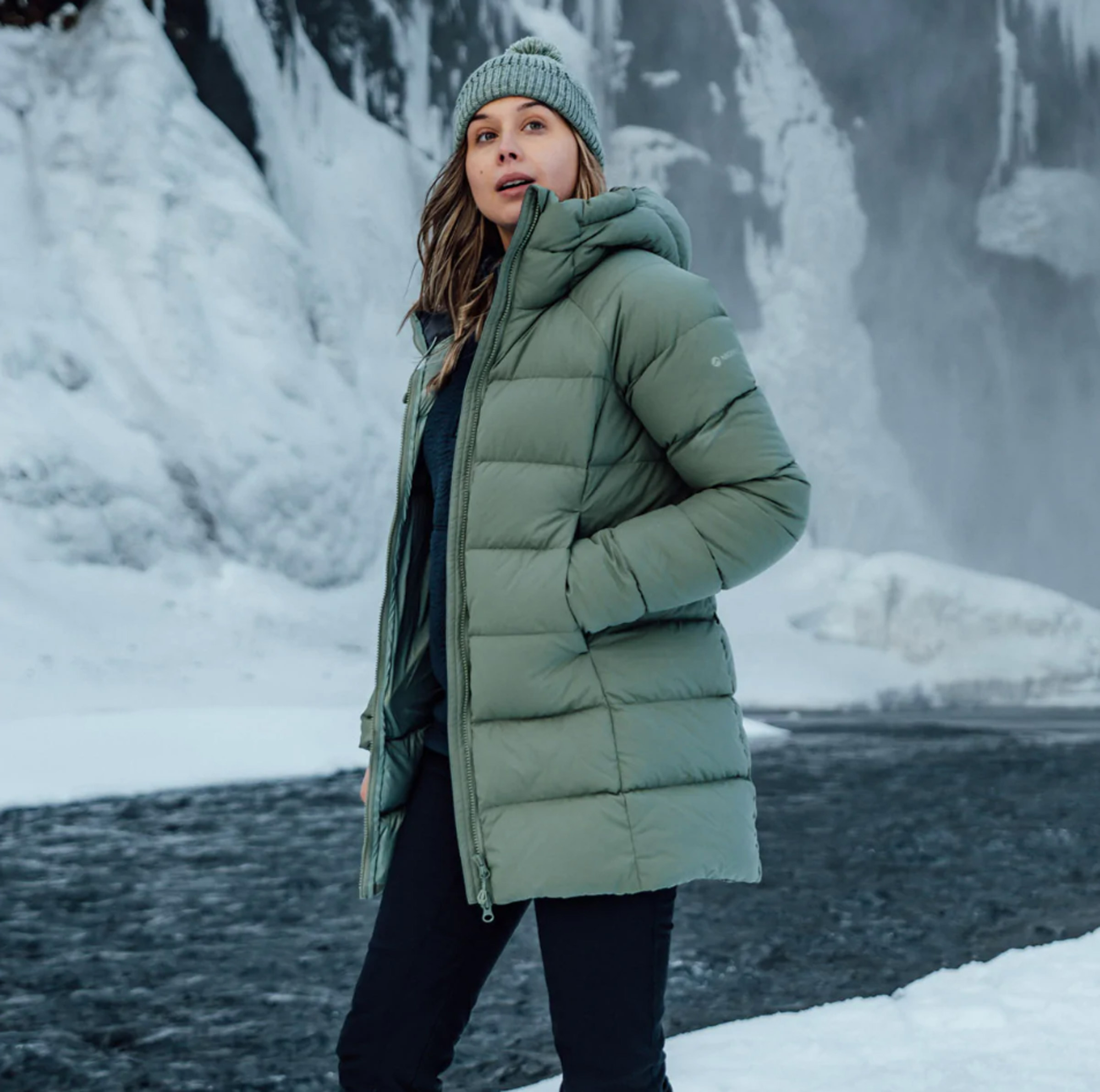 Tundra Hooded Down Jacket Dame