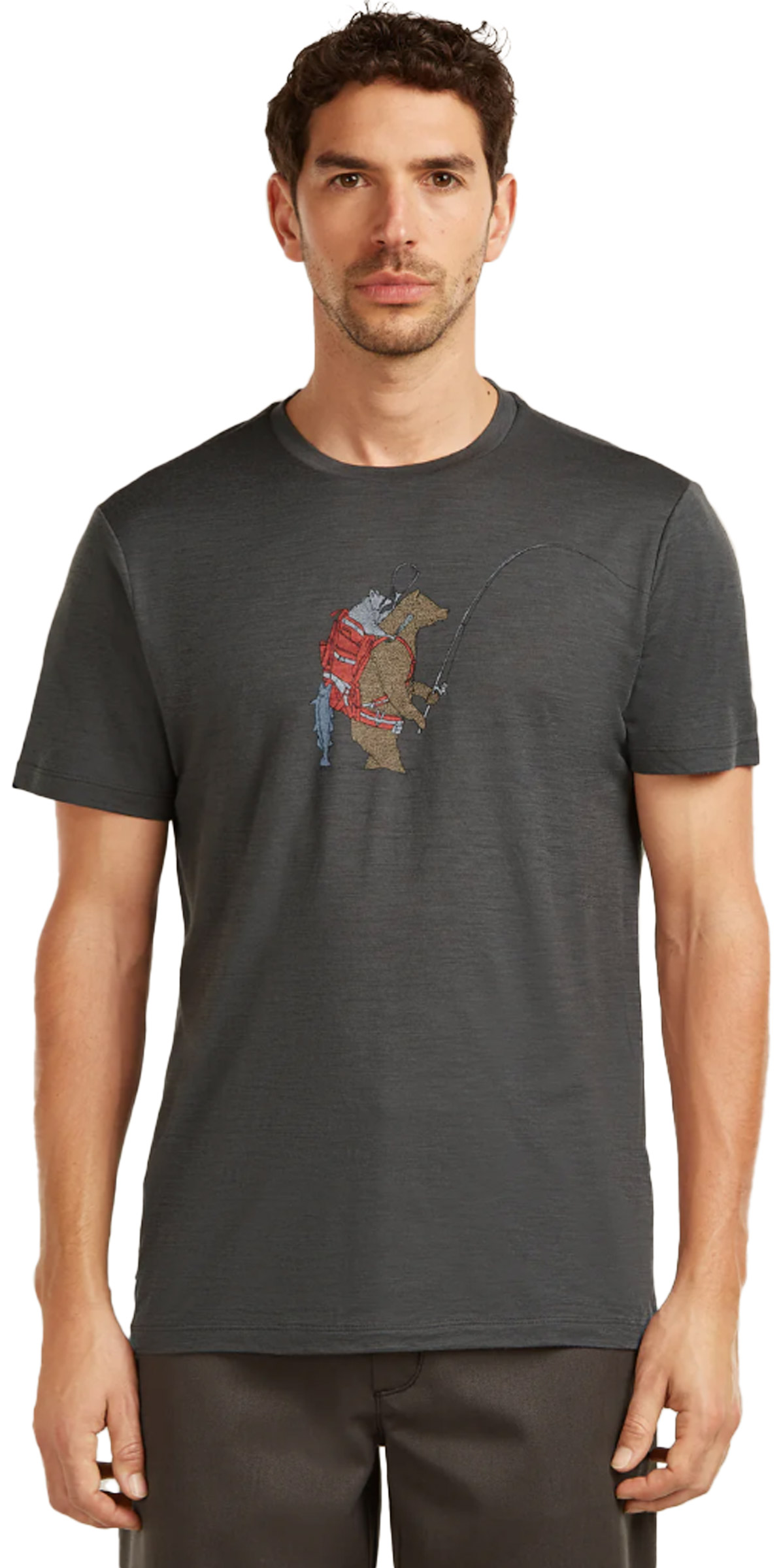 Merino 150 Tech Lite SS Tee Bear Catch Icebreaker brands