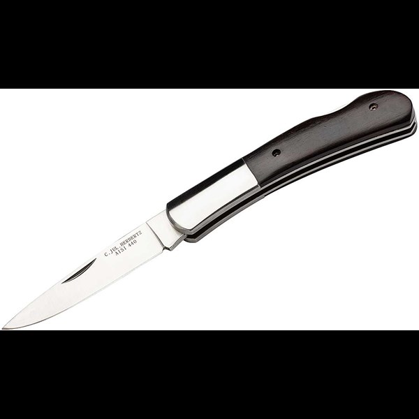 Pocket Knife 440ER Ebony Wood Herbertz Udstyr
